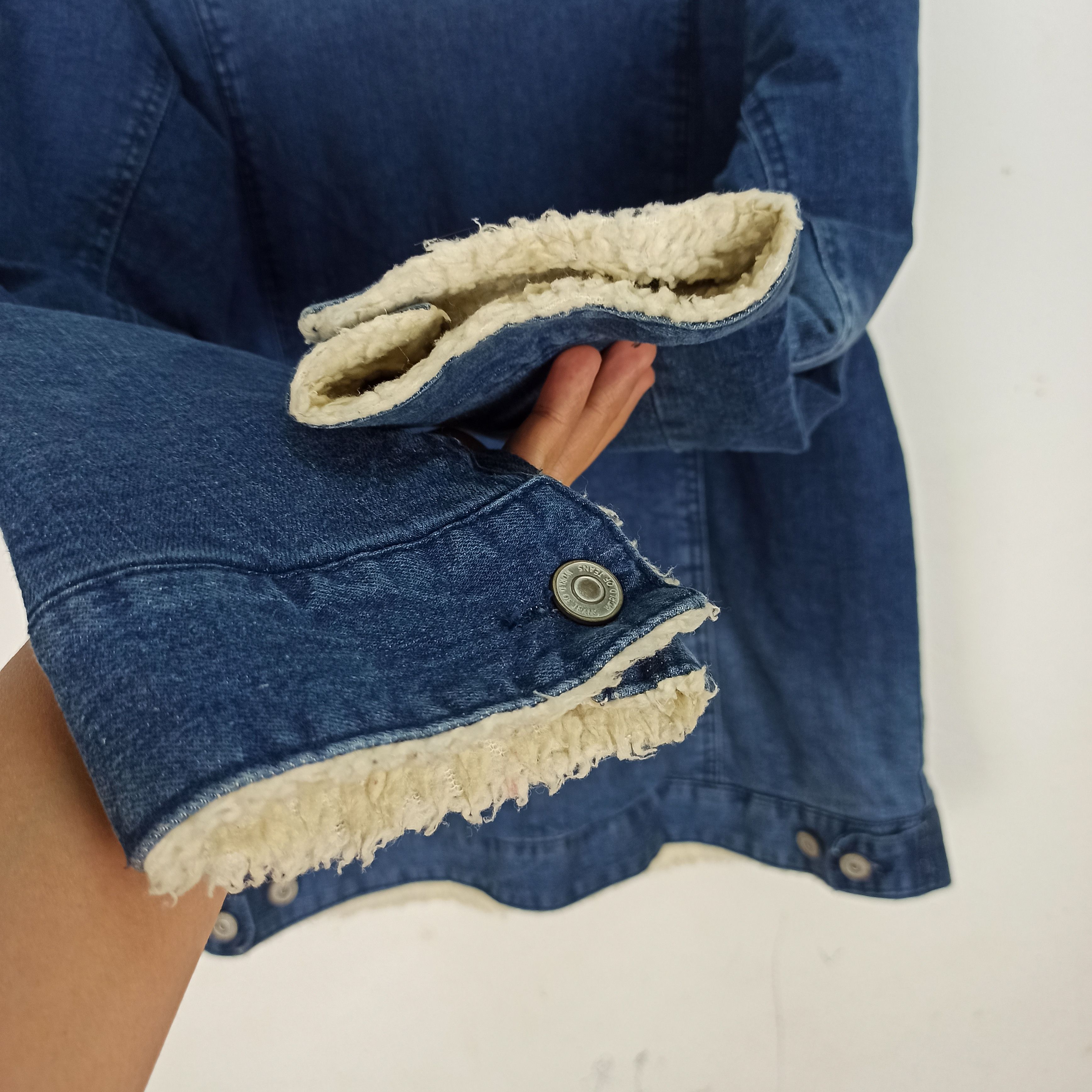 Beauty Beast Avail Trucker Sherpa Denim Style Japan Casual Jacket Size US M / EU 48-50 / 2 - 6 Thumbnail