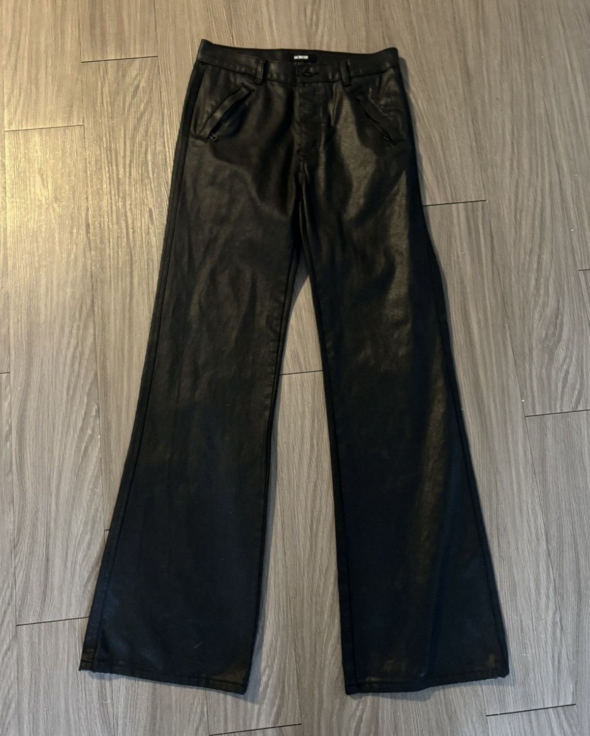 Somar Peril Waxed Tassel Trousers Size US 32 / EU 48 - 7 Thumbnail