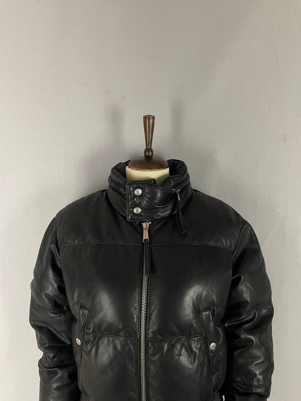 Dsquared2 Dsquared2 Leather Jacket Black Moto Size US S / EU 44-46 / 1 - 2 Thumbnail
