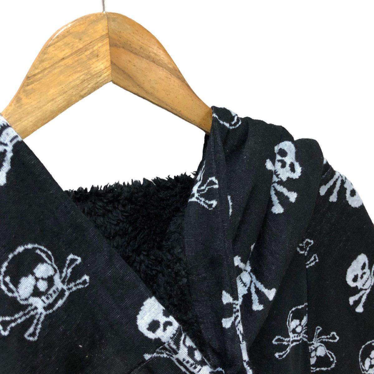 Japanese Brand Crazy angel Skull Fullprinted baggy hoodie Size L / US 10 / IT 46 - 3 Thumbnail