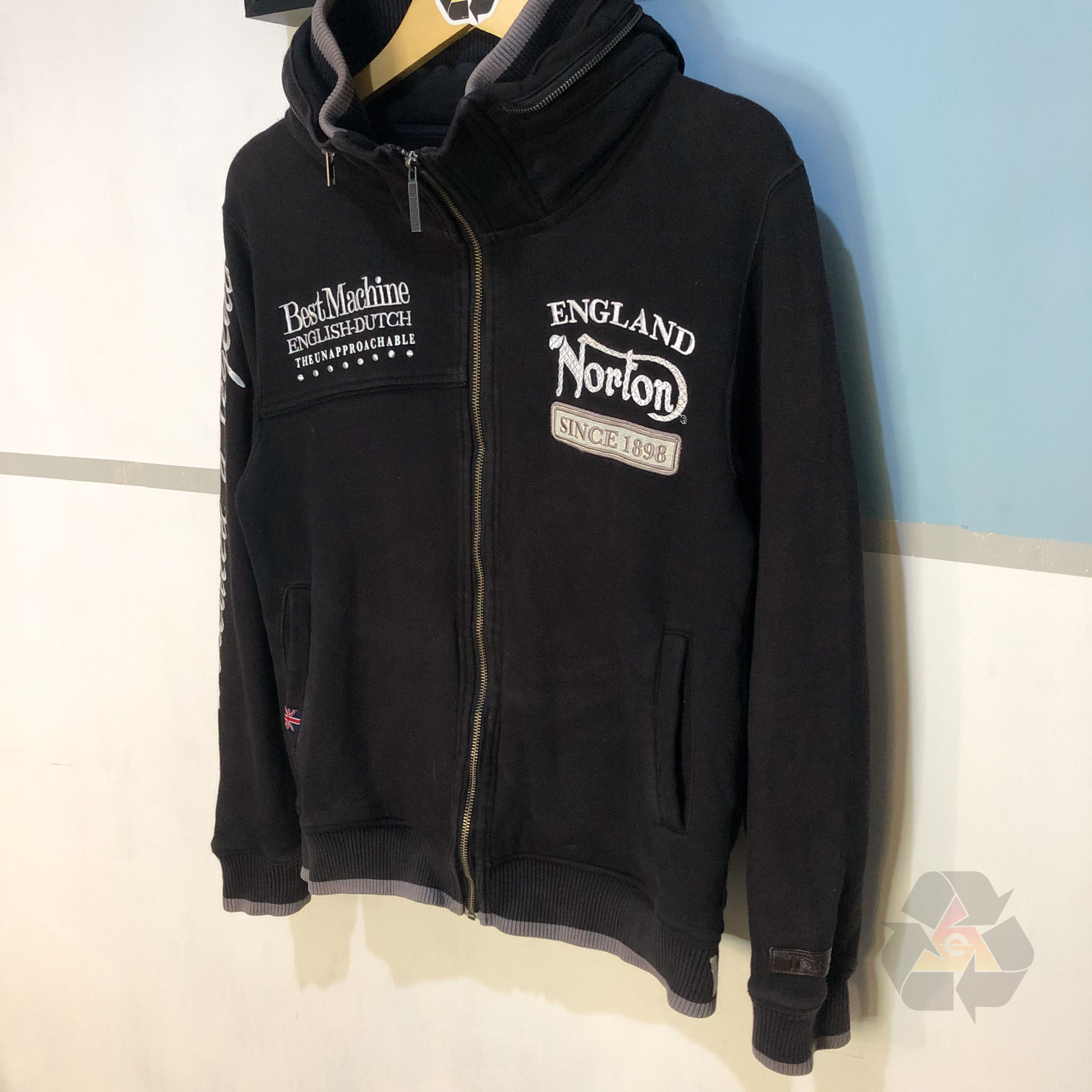 Norton Vintage Norton Zipper Jacket Motorcycle Y2K Size US M / EU 48-50 / 2 - 4 Thumbnail