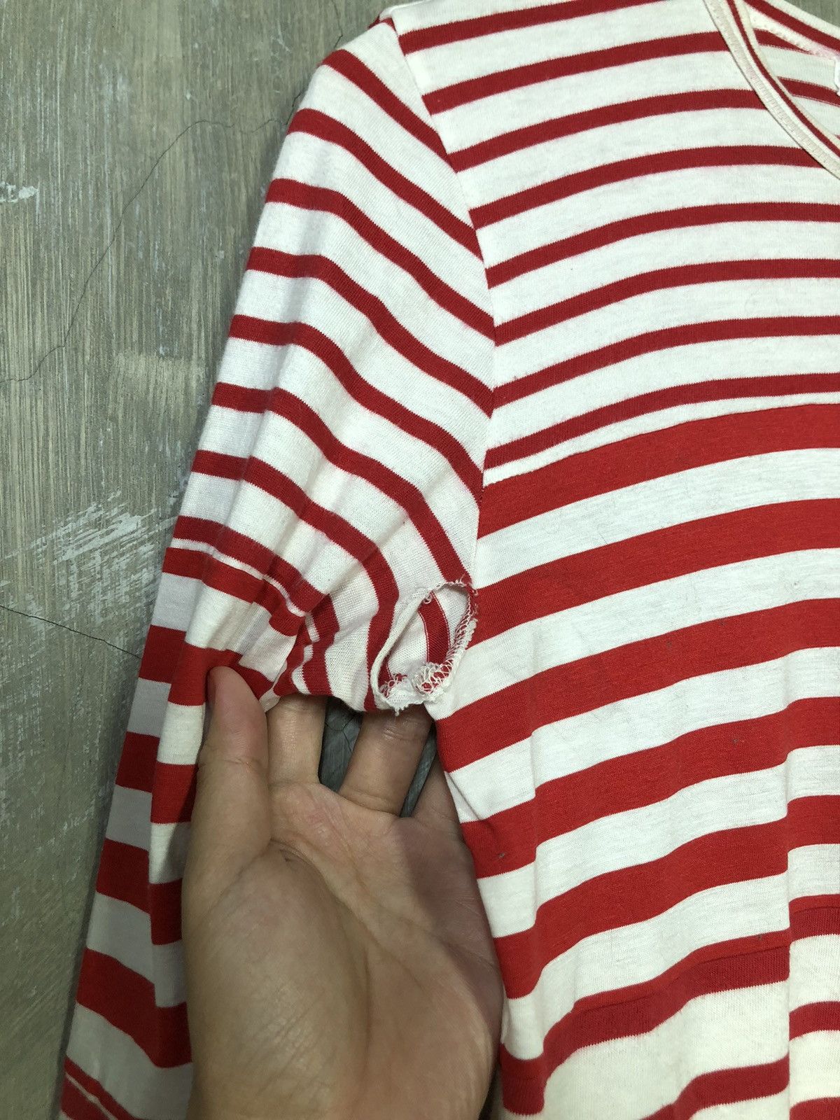 Comme des Garcons Comme Des Garcons CDG Women Longslevee Stripe Size S / US 4 / IT 40 - 6 Thumbnail