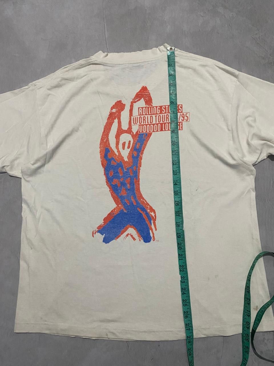 Band Tees Vintage Rolling Stone Voodoo Lounge Tour 94/95 Size US L / EU 52-54 / 3 - 5 Thumbnail