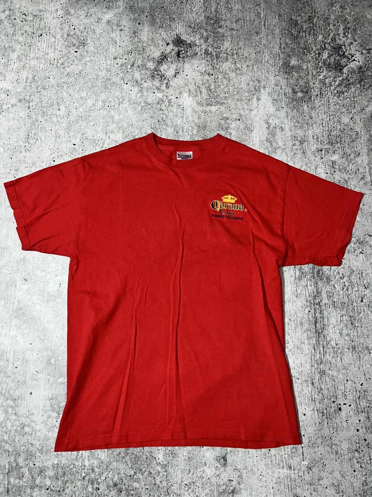 Vintage Vintage Y2K Corona Embroidered Tee Size US M / EU 48-50 / 2 - 1 Thumbnail