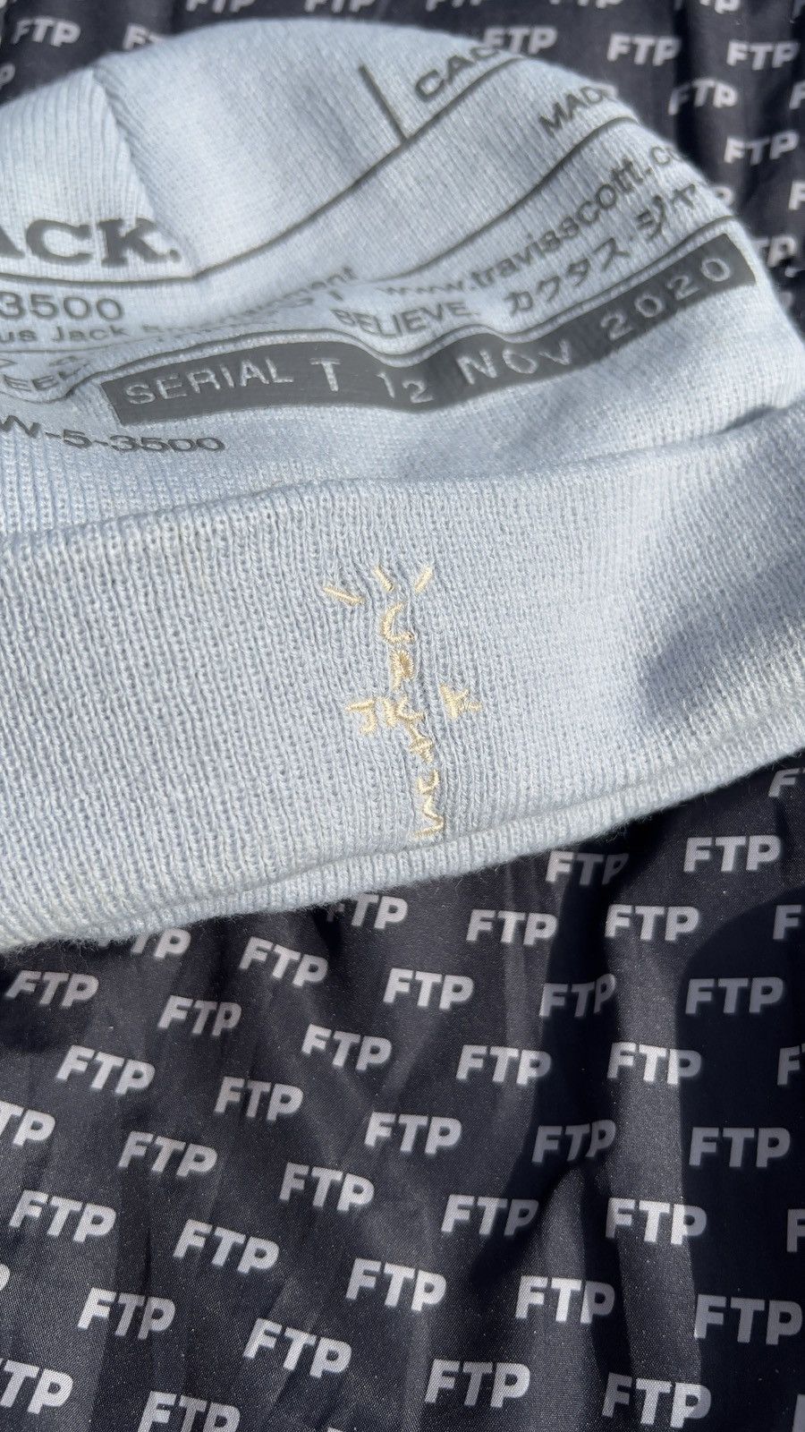 Travis Scott CJ SYSTEM BEANIE II Size ONE SIZE - 2 Thumbnail