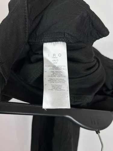 Iro Iro Paris Valo Women's Casual Cotton Black Jeans Denim Pants Size 28" / US 6 / IT 42 - 7 Thumbnail