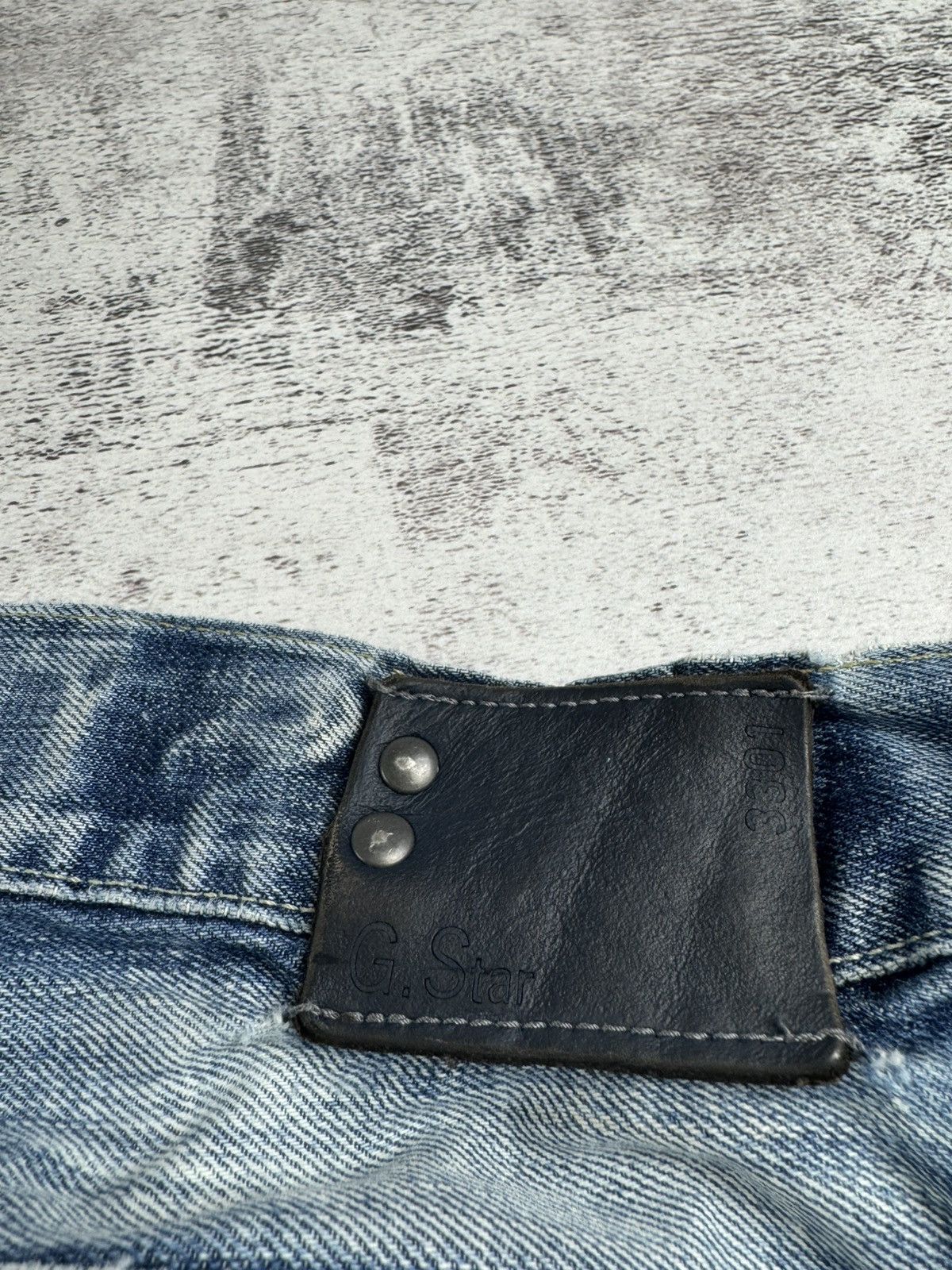 G-Star G-Star Denim Distressed W34/L34 Vintage Pants Trousers Jeans Size US 34 / EU 50 - 19 Thumbnail