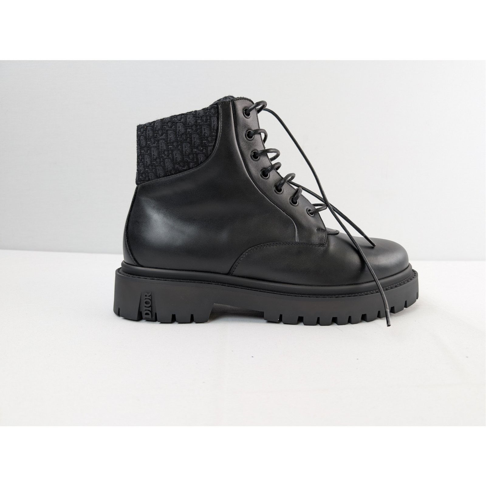Dior o1rshd1 Oblique jacquard Explorer III Ankle Boot in black Size US 9.5 / EU 42-43 - 4 Thumbnail