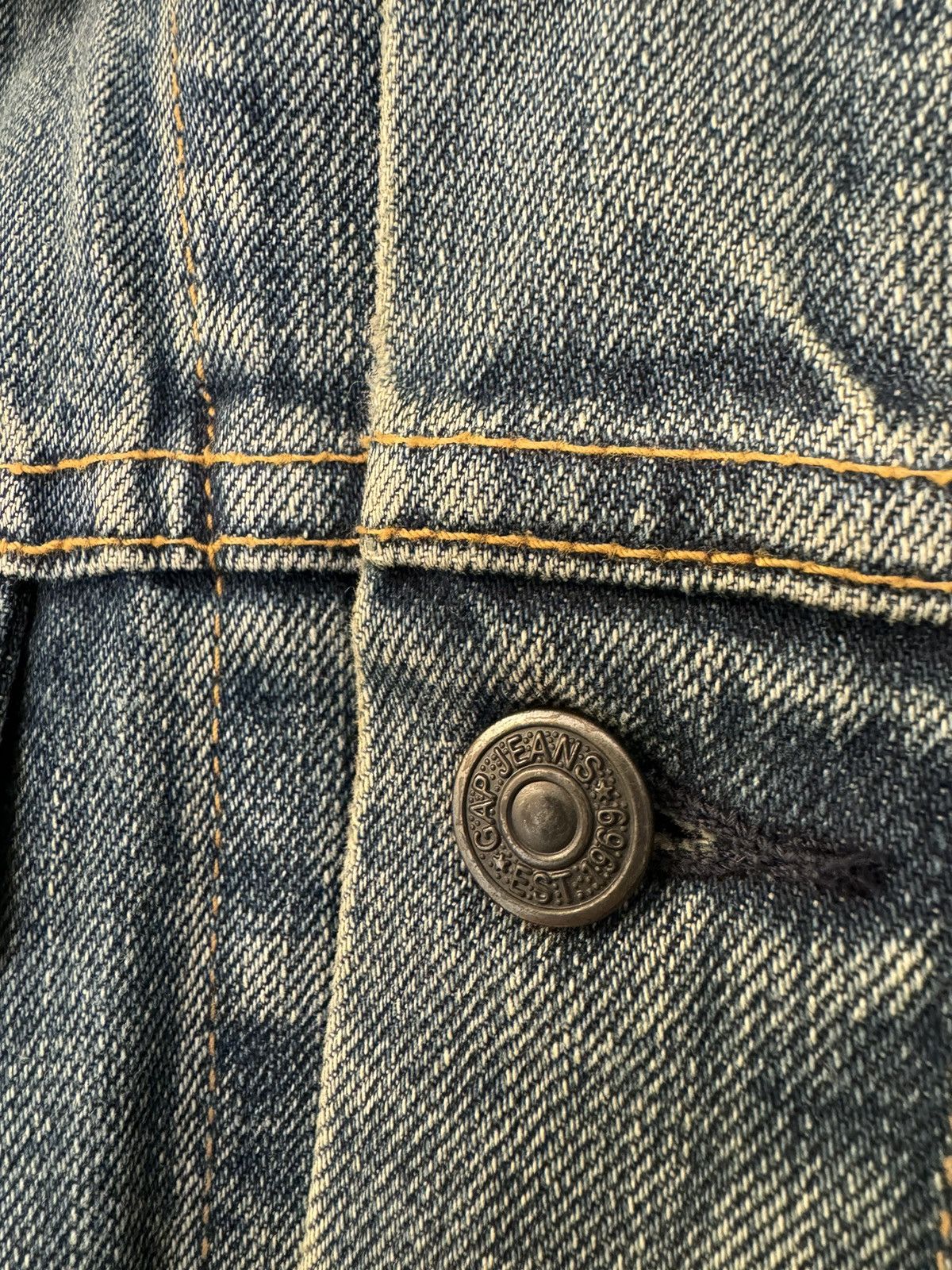Gap Gap vintage denim jacket button up jeans west USA Size US XL / EU 56 / 4 - 7 Thumbnail
