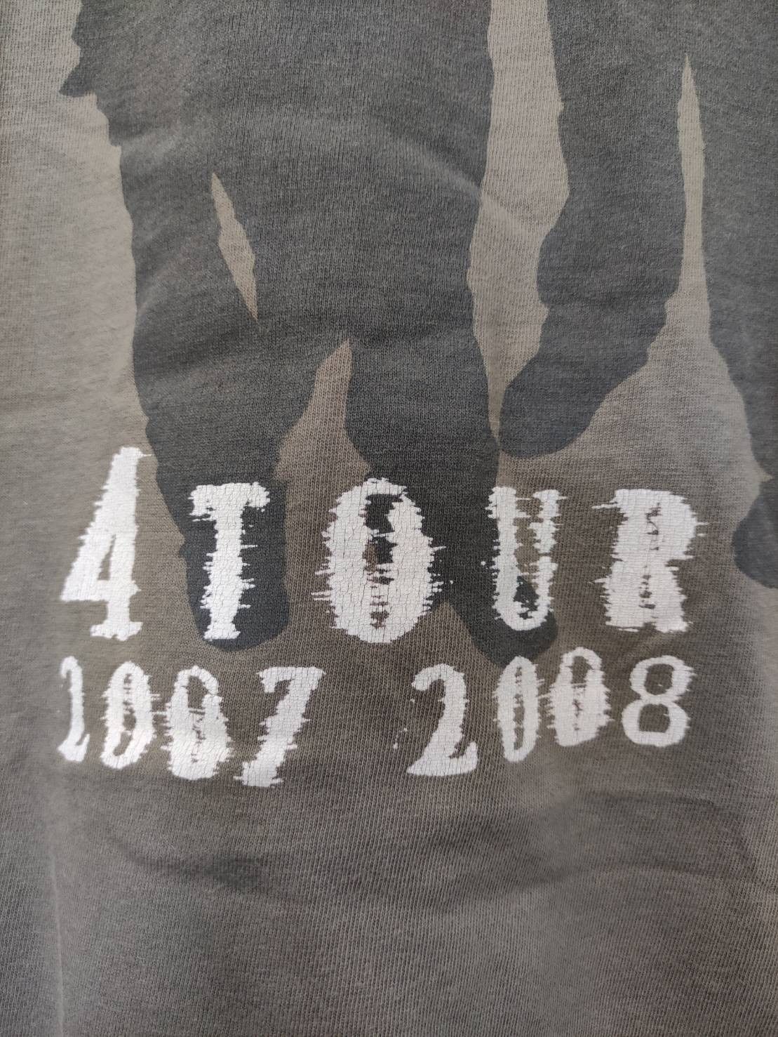 Band Tees Vtg 00's The Cure 4 Tour 2007 Promo T-Shirt Size US XL / EU 56 / 4 - 12 Thumbnail
