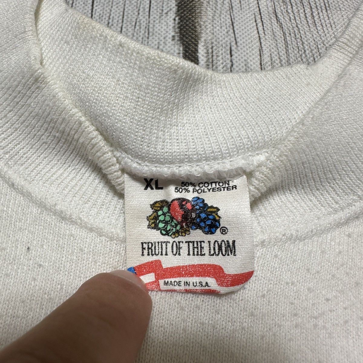 Vintage Vintage Swissair sweatshirt Size US XL / EU 56 / 4 - 4 Thumbnail