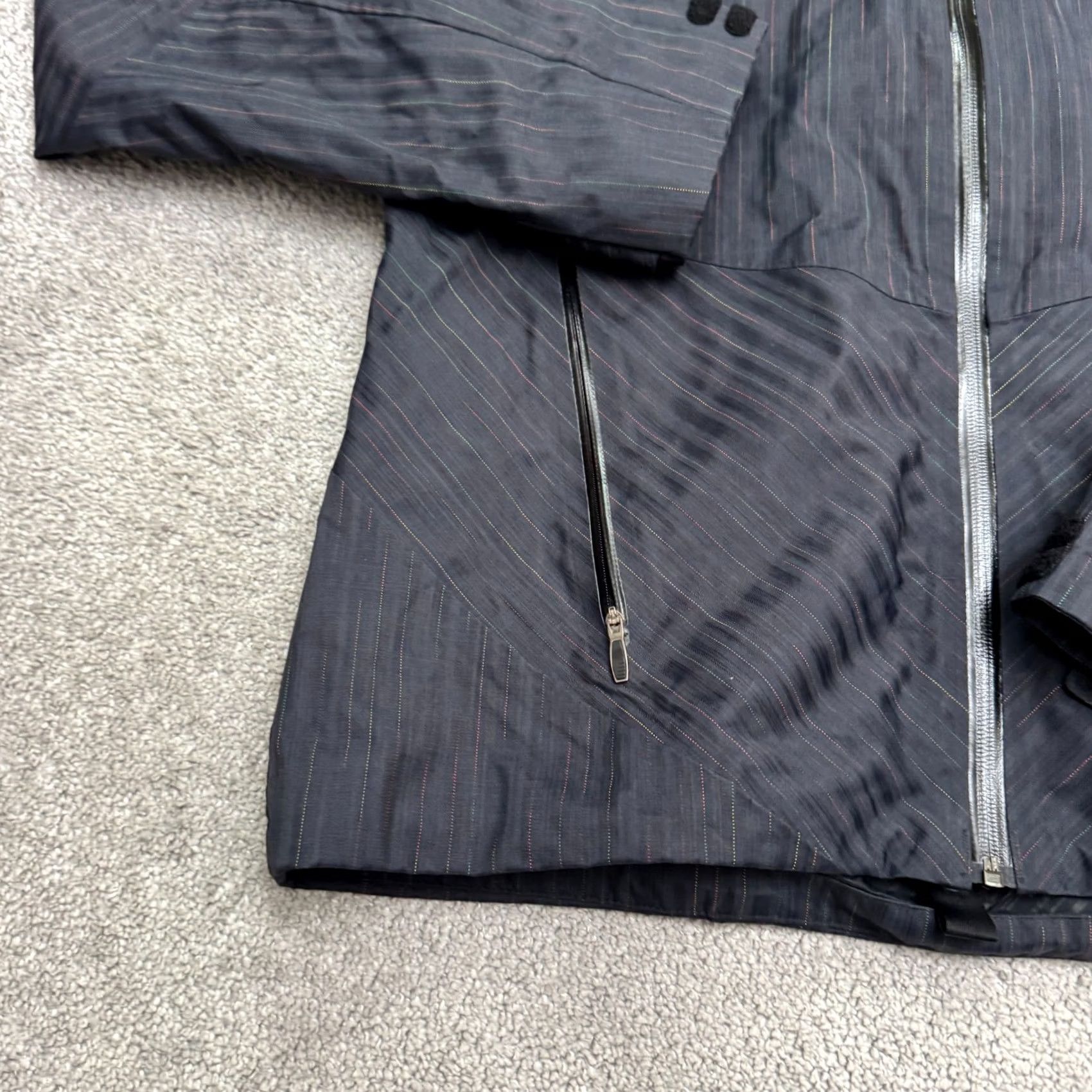 Vintage Columbia Titanium Omni-tech Hoodie Windbreaker Jacket Womens Large Dark Blue - Stylish, Outdoor - Retail Size L / US 10 / IT 46 - 4 Thumbnail
