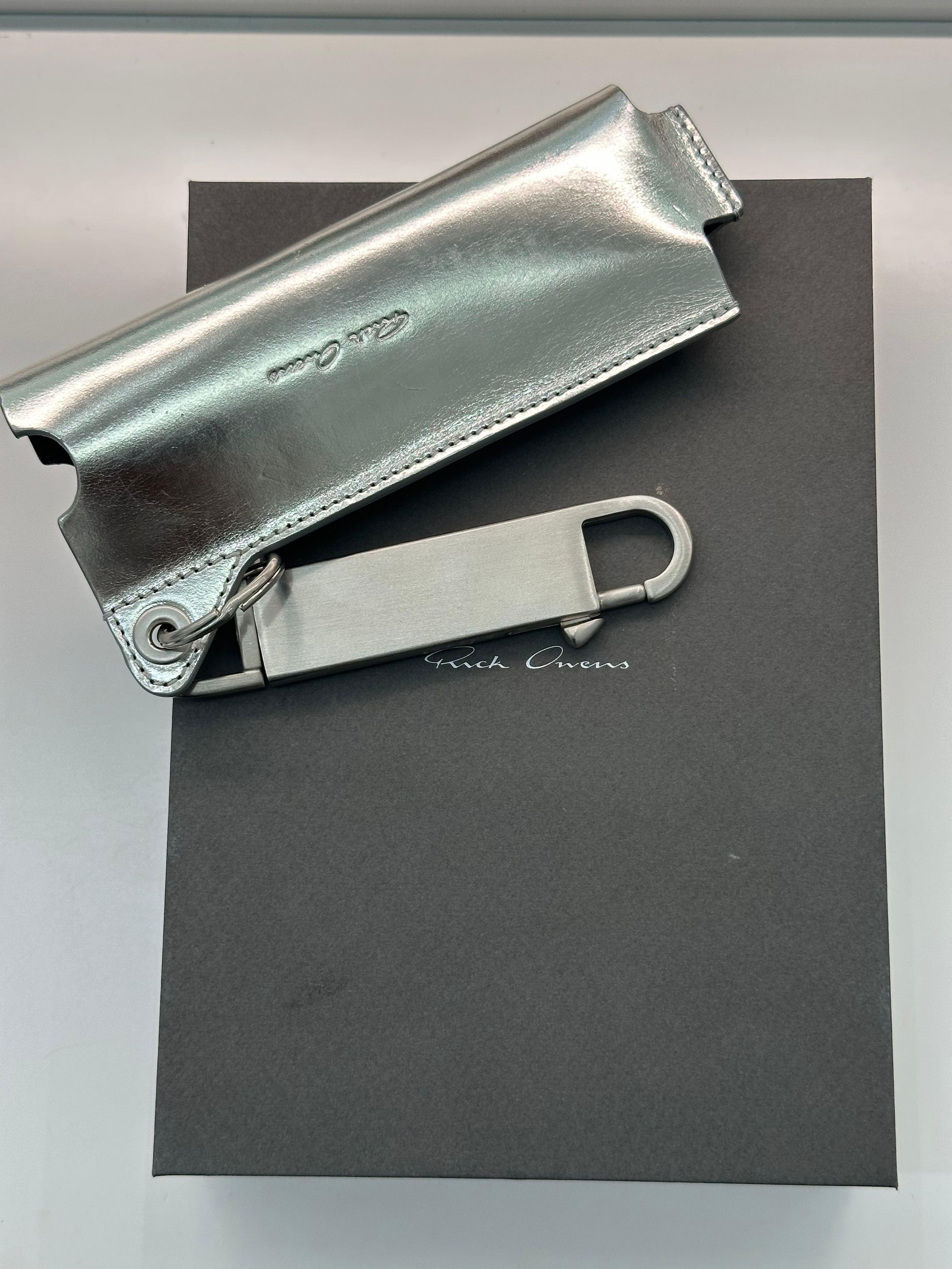 Rick Owens RICK OWENS LIGHTER CASE KEYCHAIN Size ONE SIZE - 4 Thumbnail