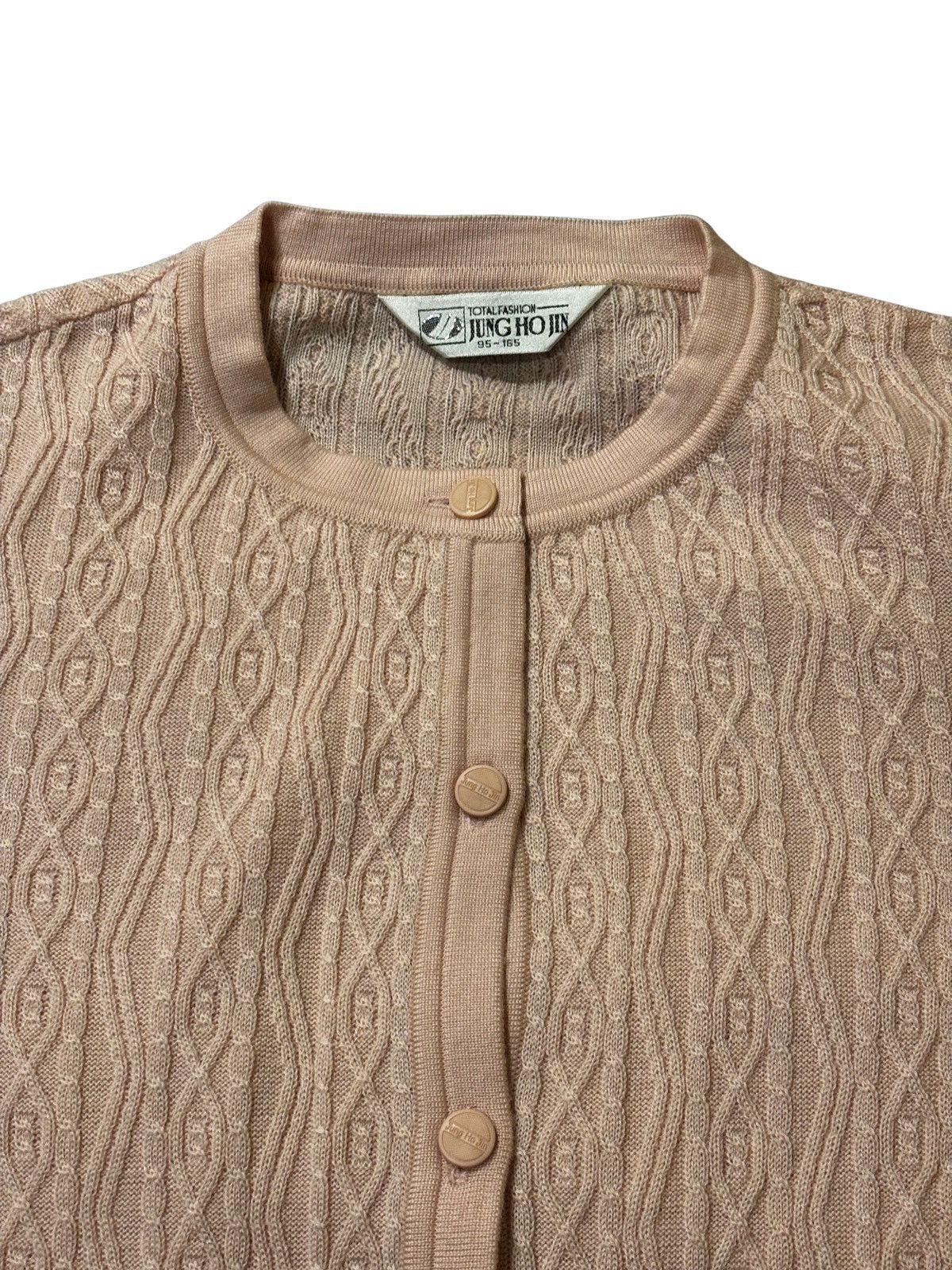 Other Peach colored sweater cardigan.wt1326 Size M / US 6-8 / IT 42-44 - 2 Thumbnail