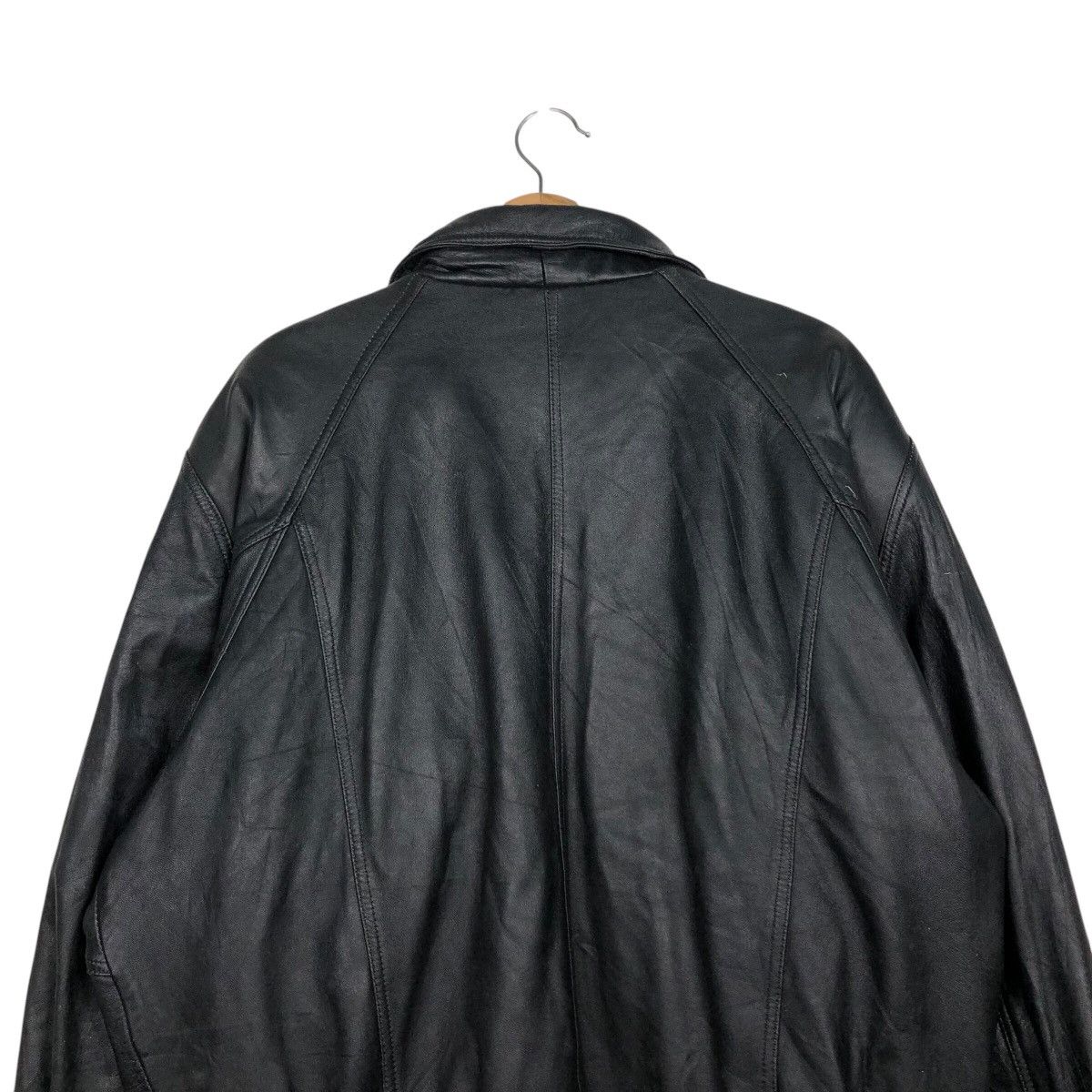 Japanese Brand × Vintage 📌Vintage Biker Leather Jacket MT Legend Choei Issey Miyake Size US L / EU 52-54 / 3 - 10 Thumbnail