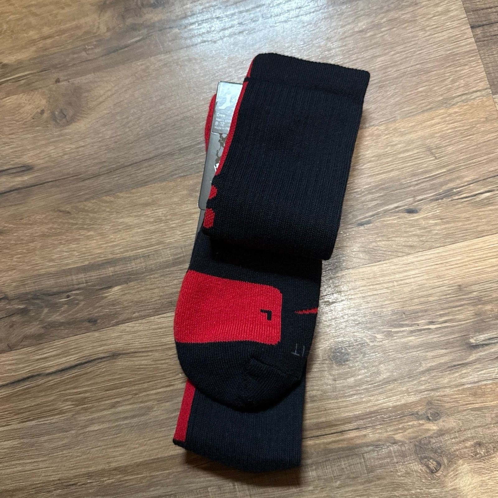 Nike 2013 Nike Lebron Elite Cushioned Basketball Crew Socks Size ONE SIZE - 2 Thumbnail