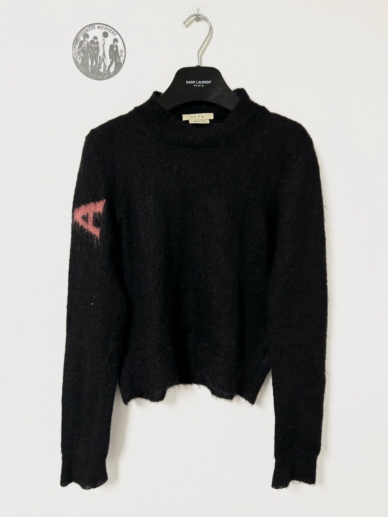 Alyx FW2018 Super Kid Mohair Knit Sweater Size US S / EU 44-46 / 1 - 1 Thumbnail