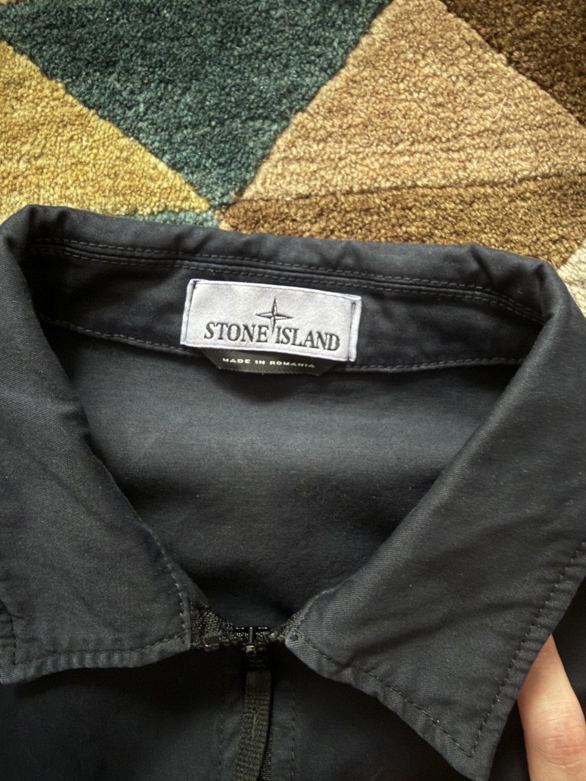 Stone Island Stone Island Black Zip Up Jacket 2024 Size US XL / EU 56 / 4 - 7 Thumbnail