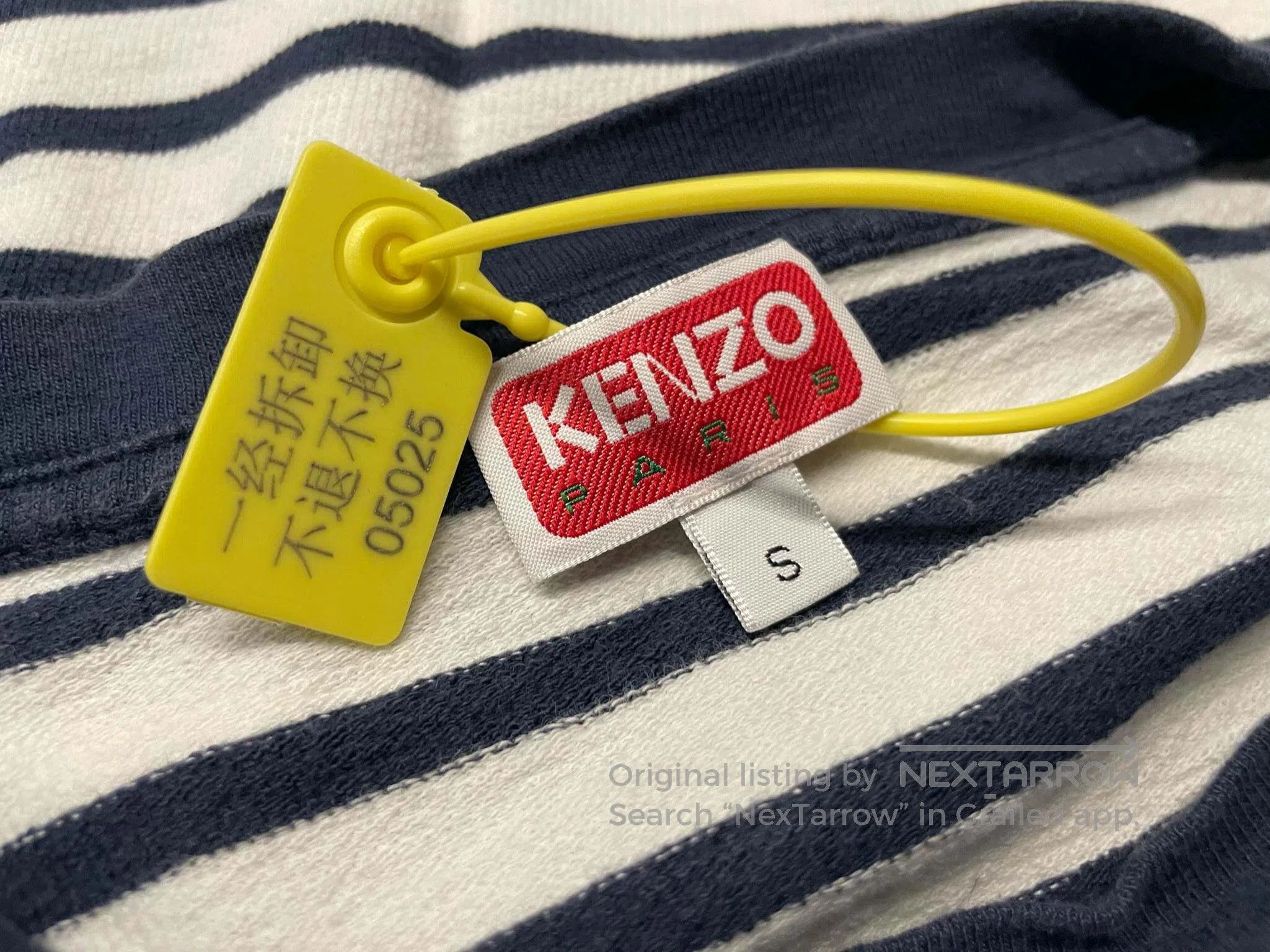 Kenzo KENZO Nautical Striped Short Sleeve Size US S / EU 44-46 / 1 - 5 Thumbnail