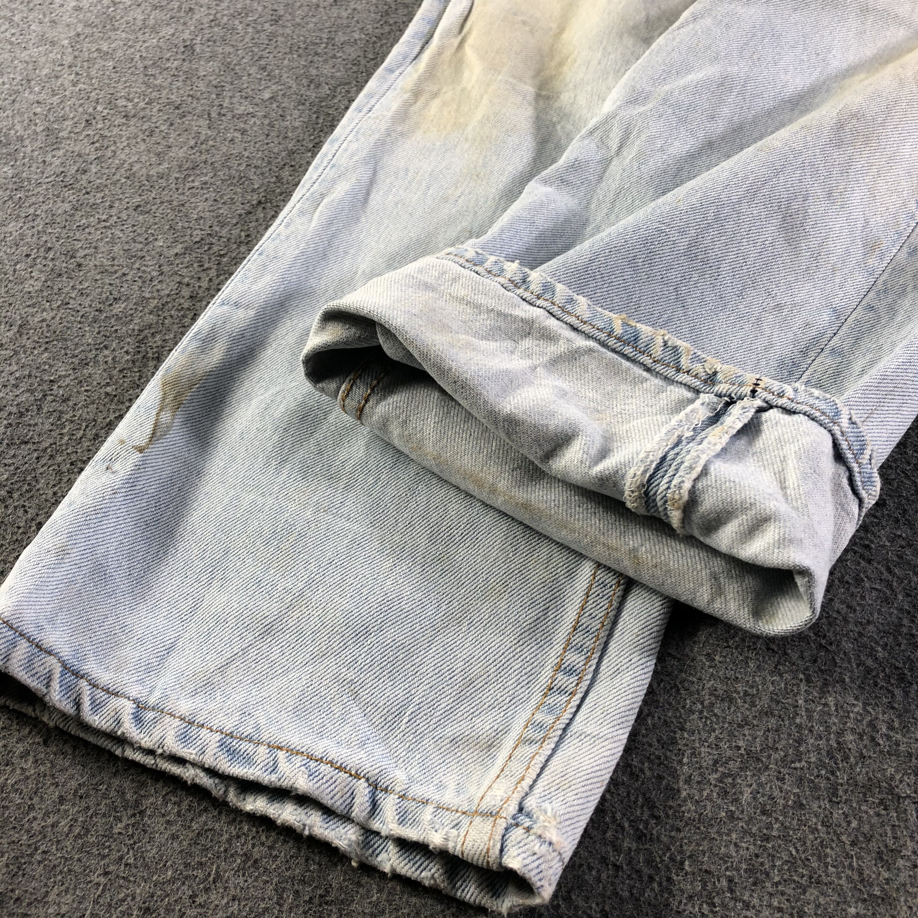Levi's Vintage Light Wash Levis 501 Jeans-J4596 Size US 30 / EU 46 - 6 Thumbnail