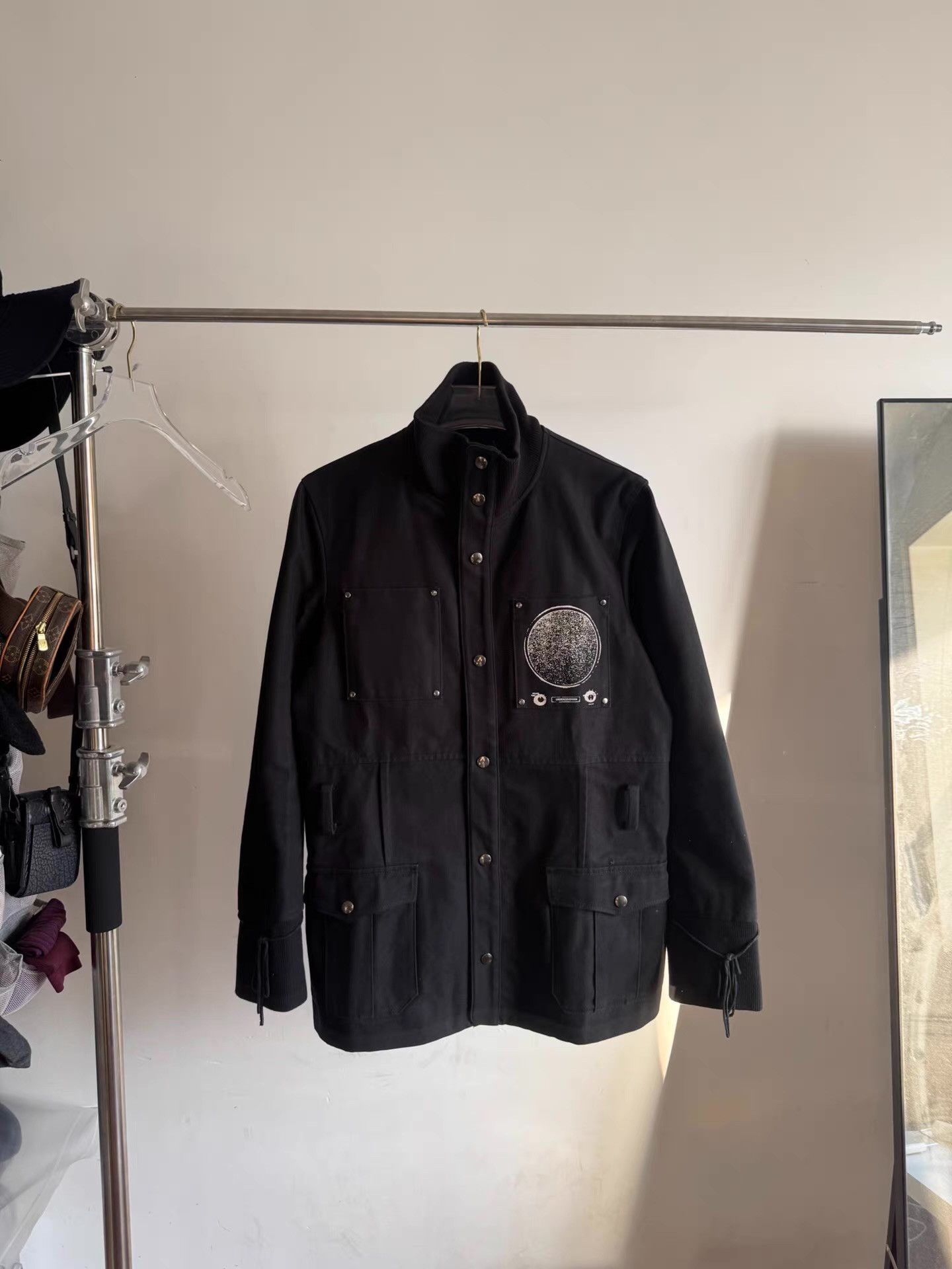 Undercover Undercover black turtleneck jacket coat Q17 Size US L / EU 52-54 / 3 - 1 Thumbnail
