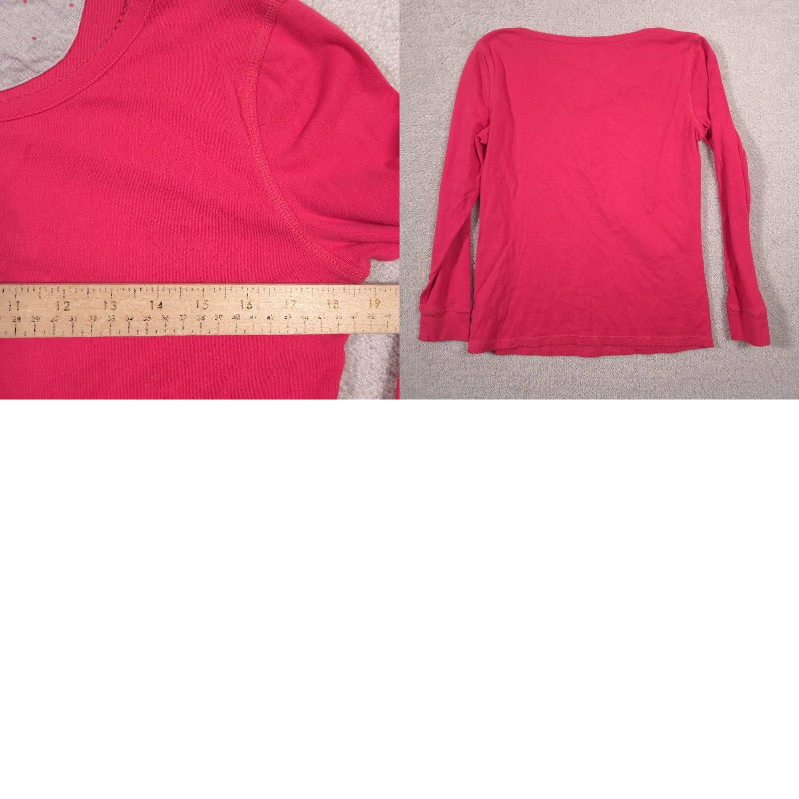 Talbots Talbots Shirt Womens Small Pink 100% Cotton Henley Long Sleeve Knit Top S Womens Pink 100% Cotton Henley Long Sleeve Knit Top Size S / US 4 / IT 40 - 8 Thumbnail
