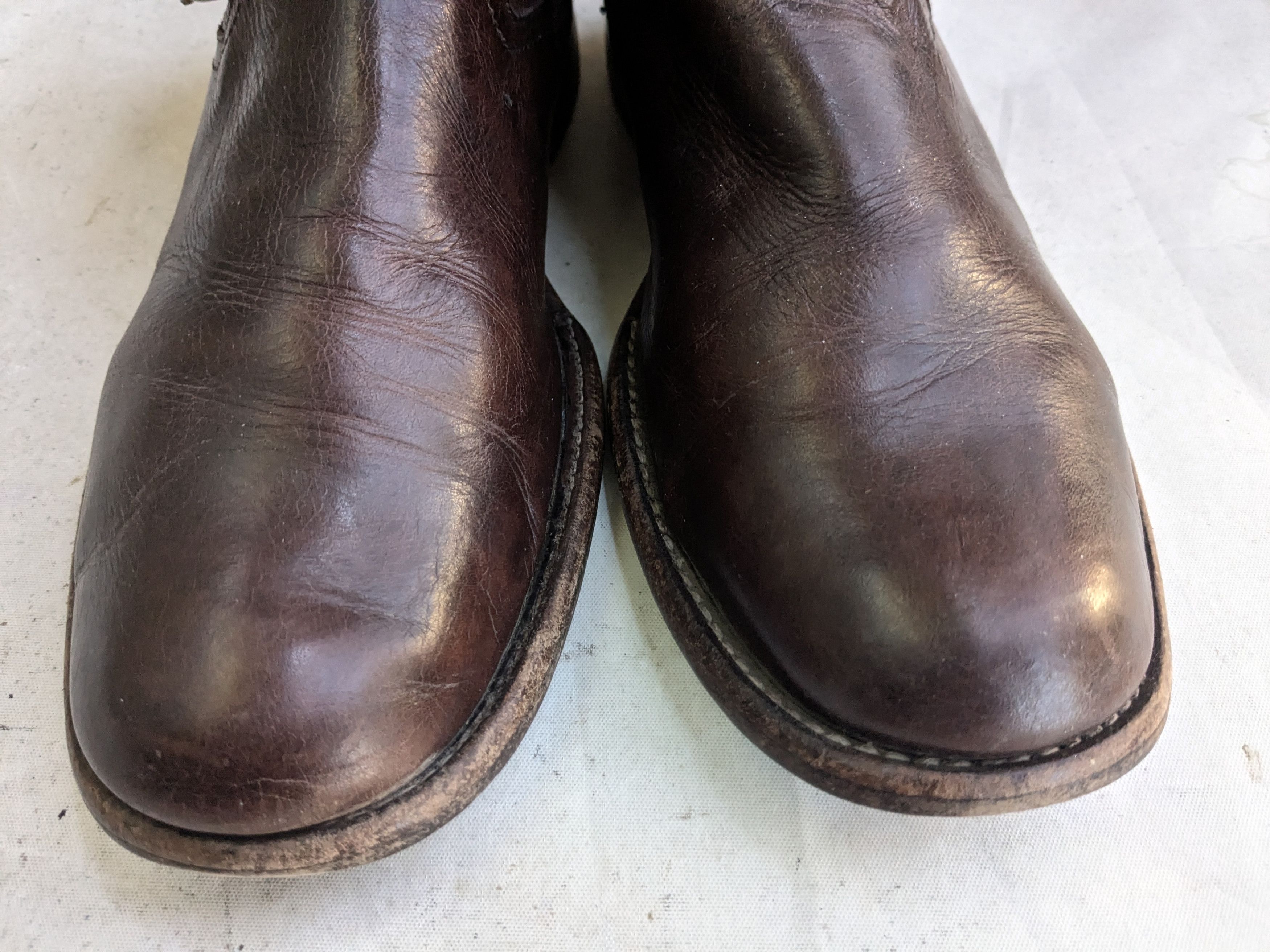 Frye Frye Engineer Boots Brown Leather 8 D Motorcycle Biker Size US 8 / EU 41 - 2 Thumbnail