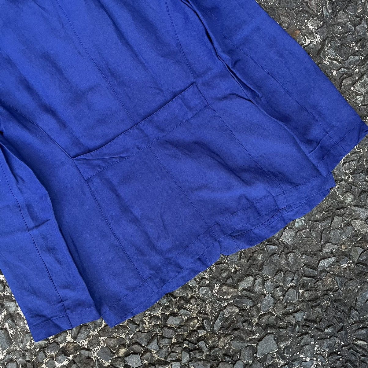 Emporio Armani Vintage Emporio Armani Linen Chore Jacket Size US M / EU 48-50 / 2 - 13 Thumbnail