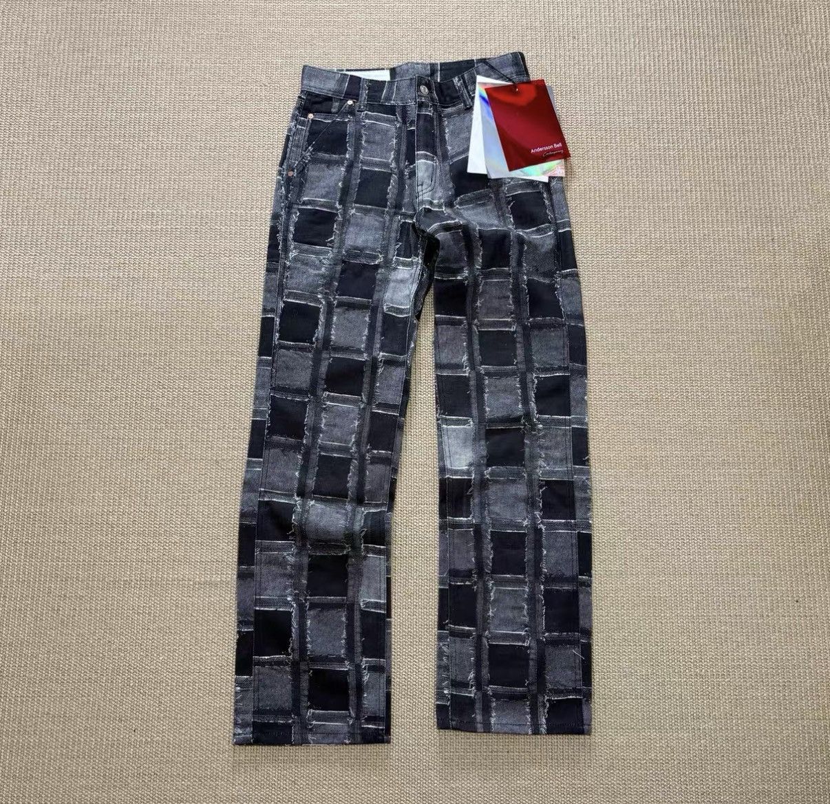 Andersson Bell Andersson Bell 21FW Blue Check Trousers J29 Size US 34 / EU 50 - 1 Thumbnail