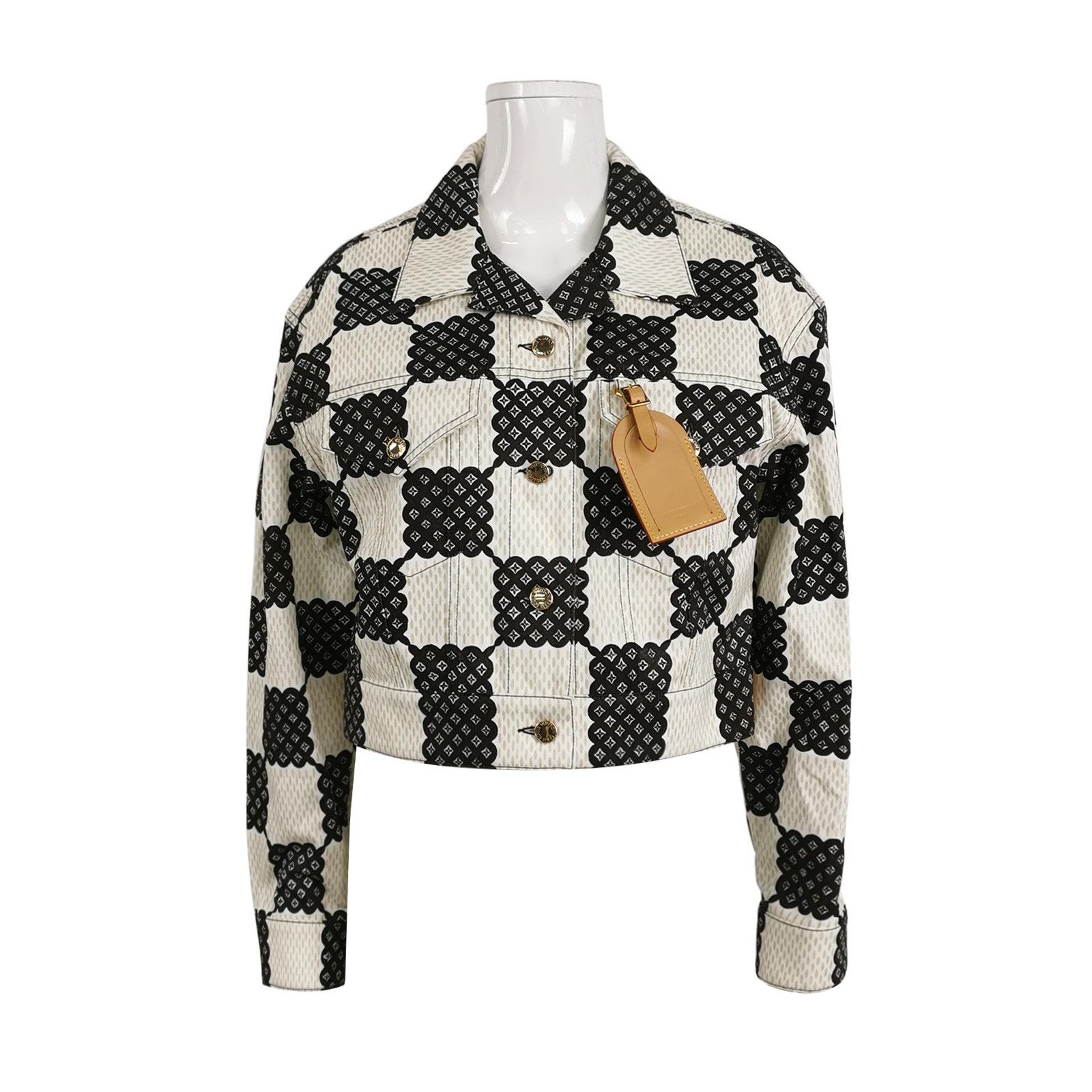 Louis Vuitton Louis Vuitton Monogram Pattern Jacket Size 40 Size M / US 6-8 / IT 42-44 - 1 Thumbnail