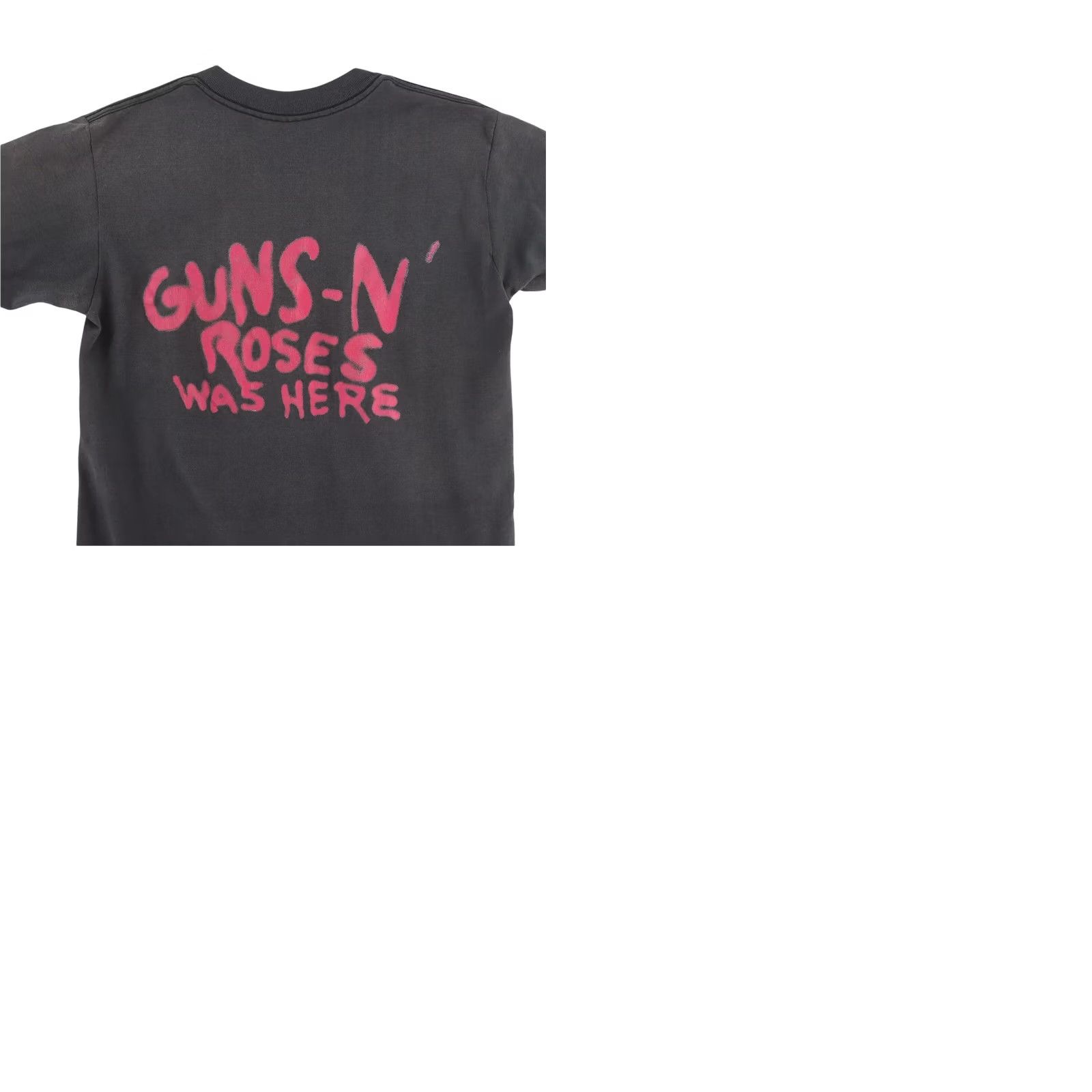 Vintage VINTAGE Guns N Roses Tshirt 1987 Shirt Men M Black 90s Single Stitch VTG Mens Size US M / EU 48-50 / 2 - 9 Thumbnail