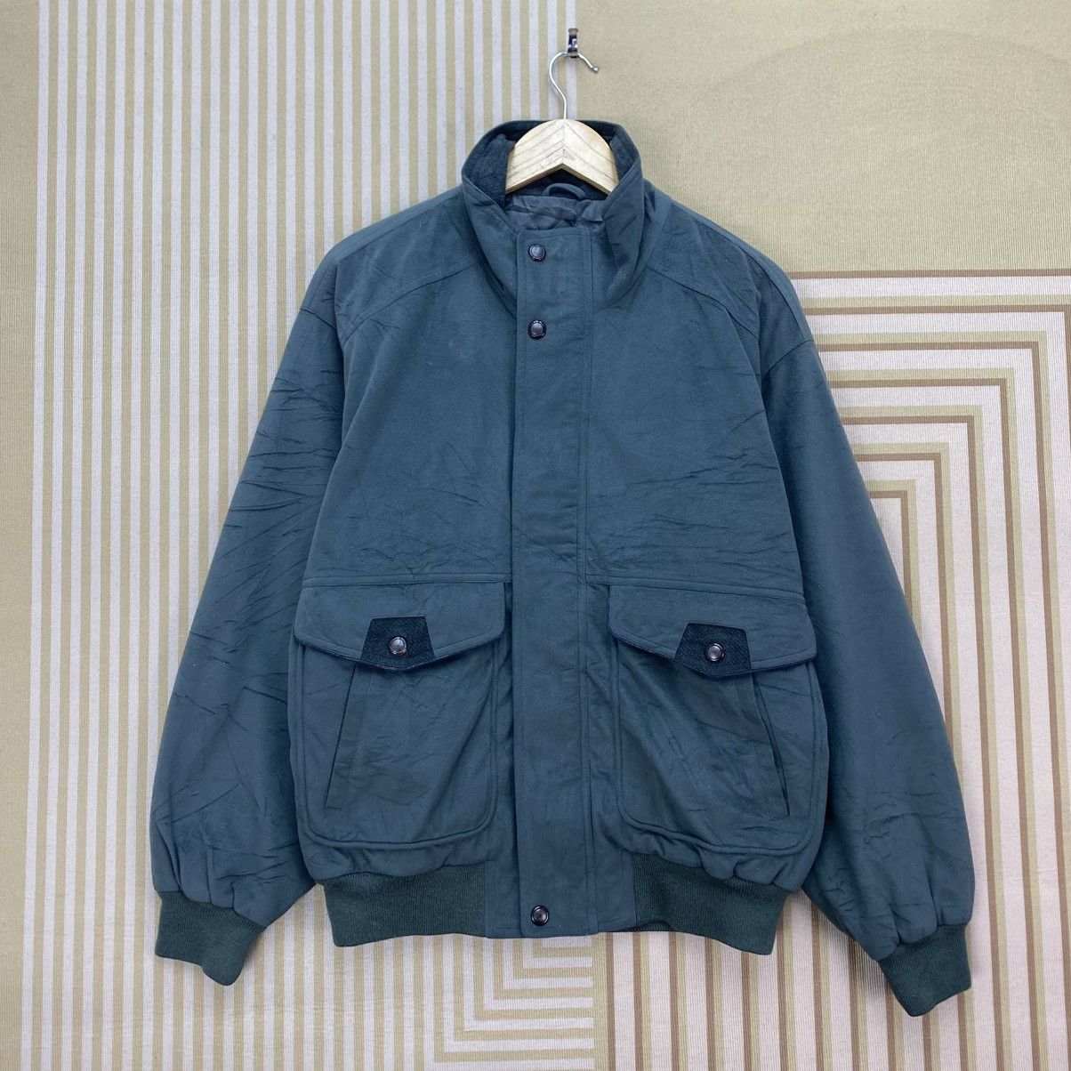 Gianni Valentino 🫶Vintage Giani Valentino Bomber Dual Giant Pocket Size US L / EU 52-54 / 3 - 1 Thumbnail