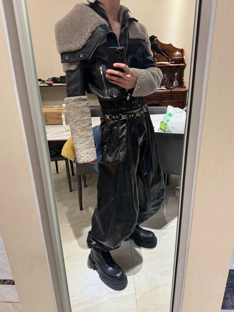 Walter Van Beirendonck Walter Van Beirendonck size US 52 Balloon leather pants Size US 36 / EU 52 - 7 Thumbnail