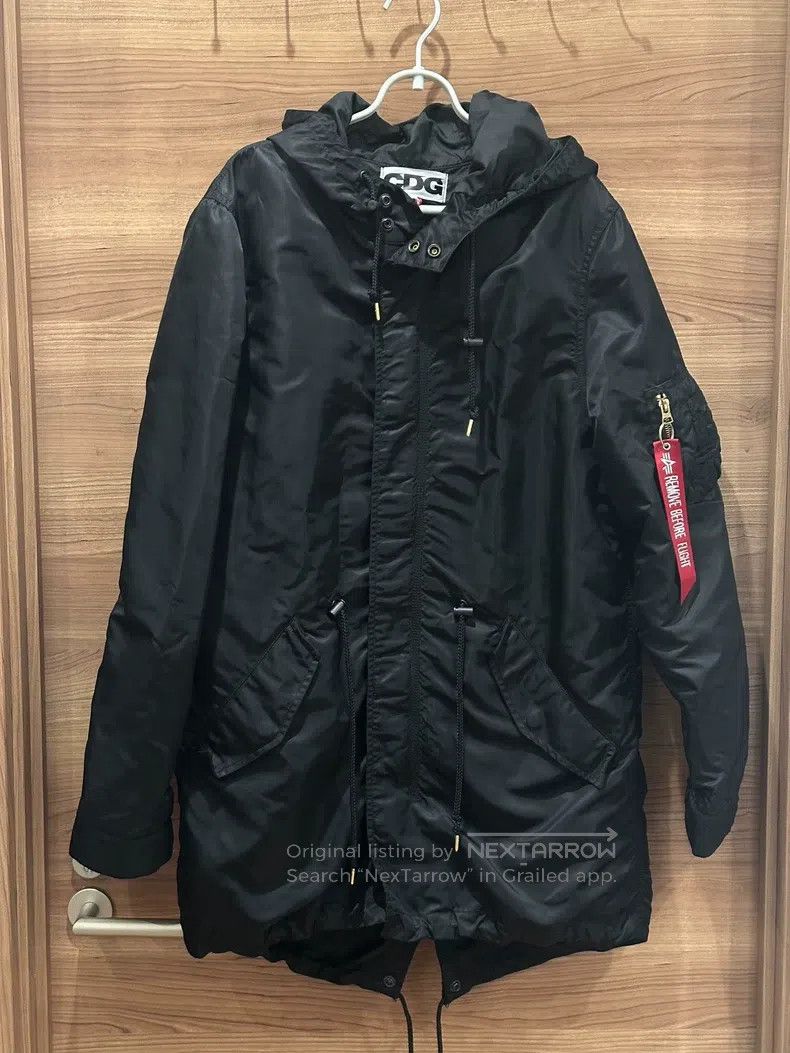 Comme des Garcons Comme Des Garcons Black long coat Size L / US 10 / IT 46 - 1 Thumbnail