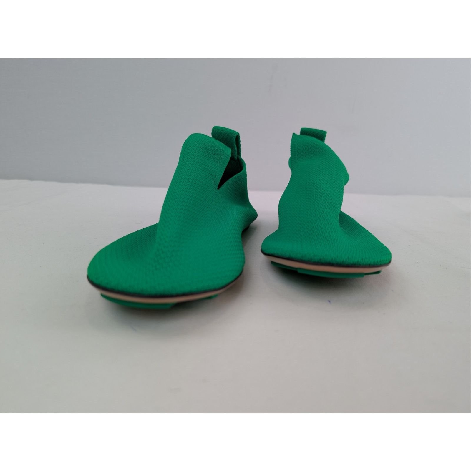 Bottega Veneta o1rshd1 Tech Knit Stretch Lattice Slippers in Green Size US 8 / EU 41 - 7 Thumbnail