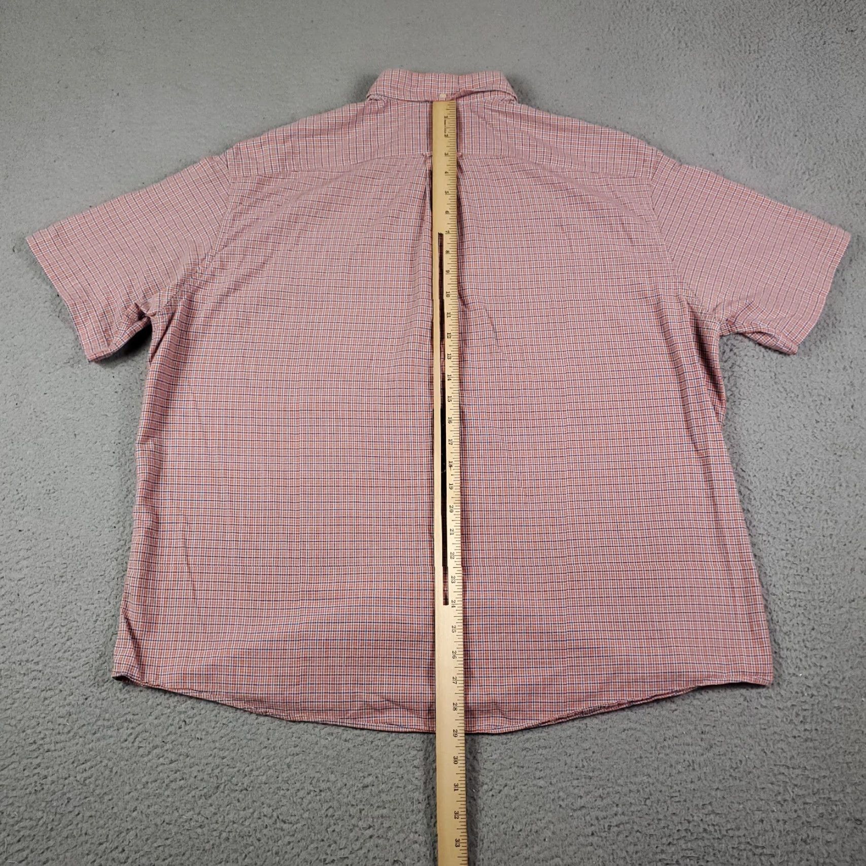 Ralph Lauren Ralph Lauren Shirt Mens XL Orange Plaid Button-Up Cotton Classic Preppy Size US XL / EU 56 / 4 - 4 Thumbnail