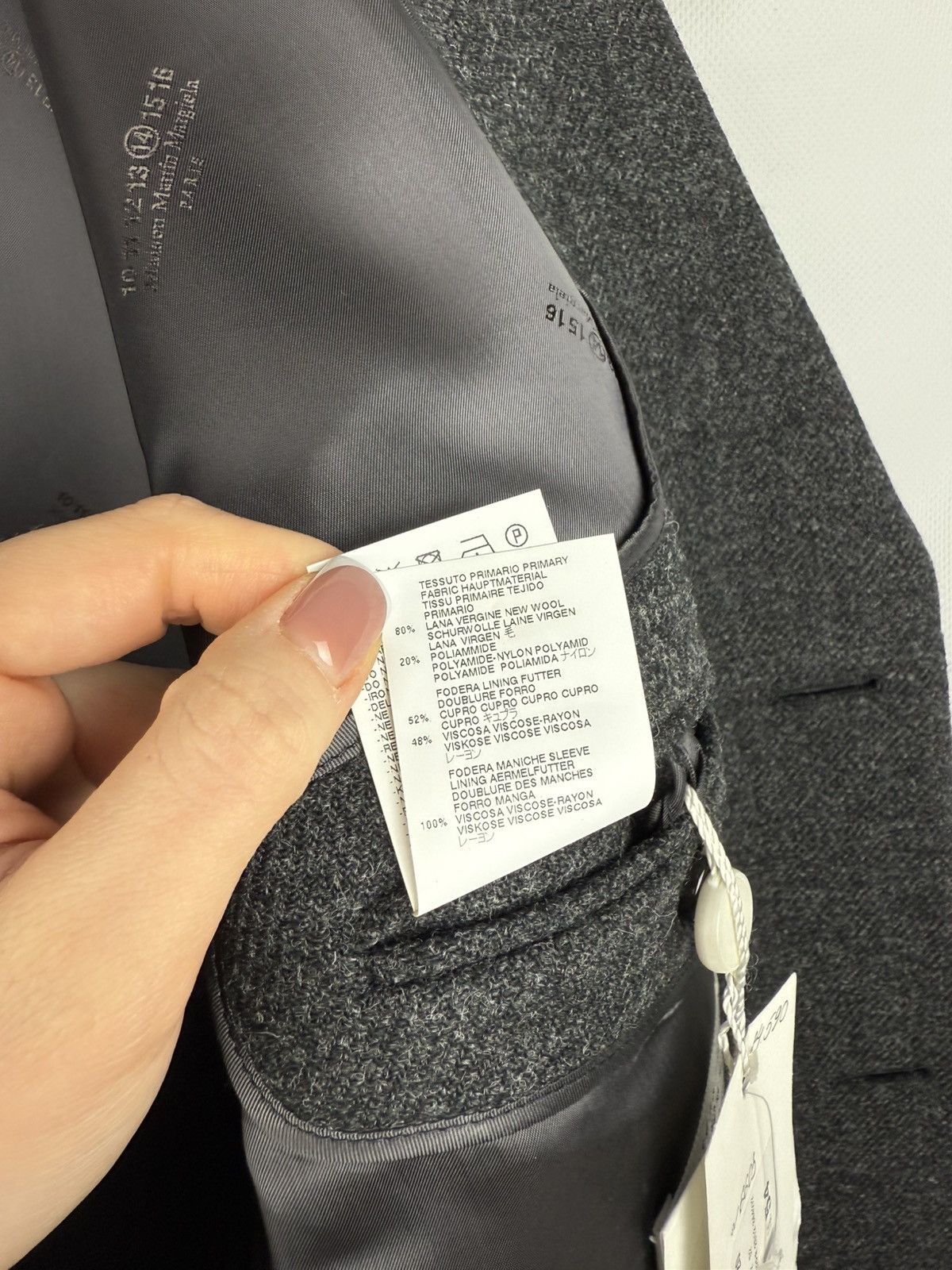 Maison Margiela BNWT! Maison Margiela 14 Wool Single Breasted Coat Jacket Size US L / EU 52-54 / 3 - 23 Thumbnail