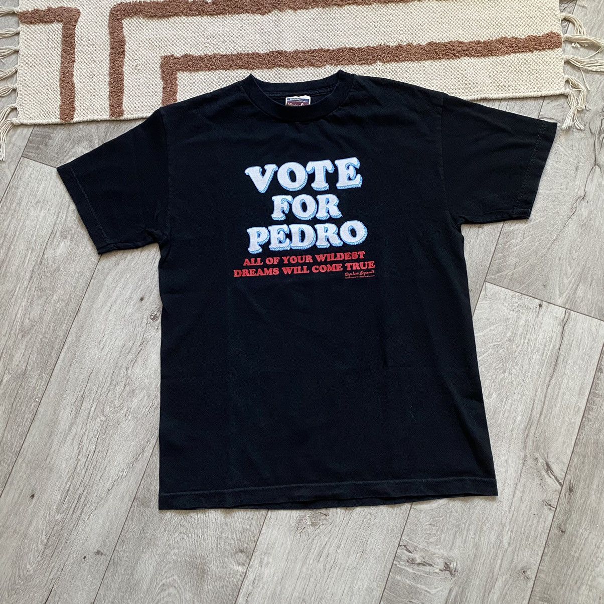 Vintage NAPOLEON DYNAMITE 2005 VOTE FOR PEDRO T SHIRT Size US M / EU 48-50 / 2 - 1 Thumbnail