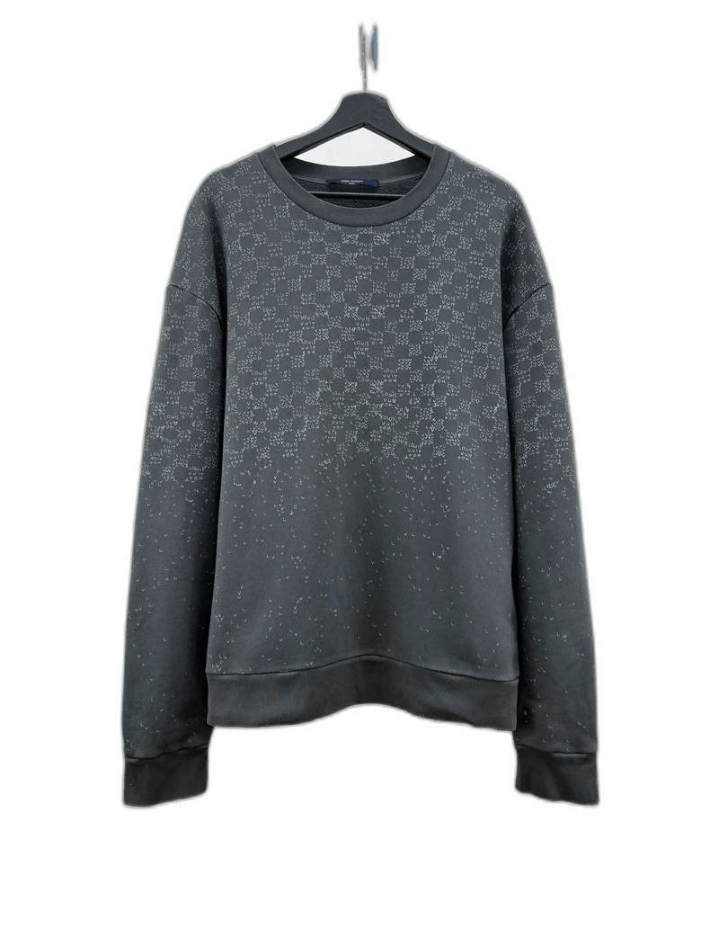 Louis Vuitton Airplane Embroidered Sweatshirt XXL -2505