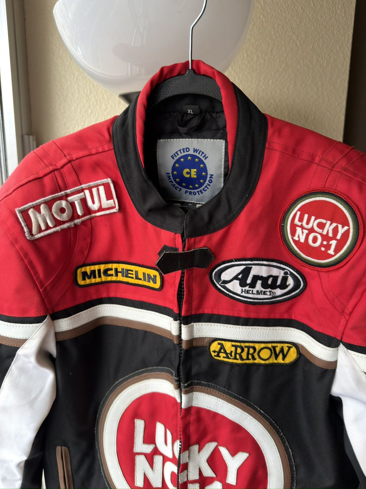 Arrow Real leather racing jacket arrow arai Size US XL / EU 56 / 4 - 7 Thumbnail
