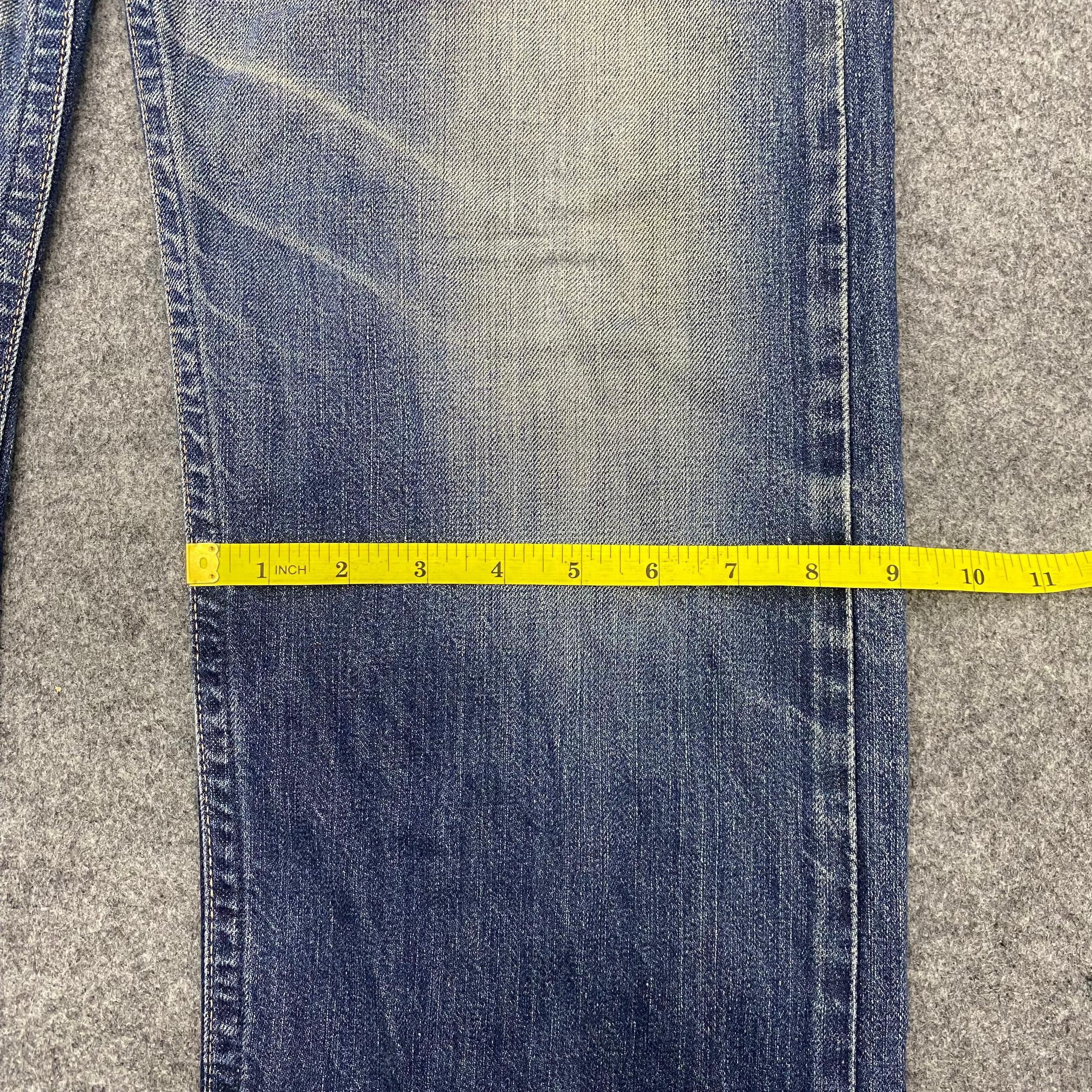 Edwin 💥Best Offer💥Edwin Exclusive Vintage Distressed Denim Size US 36 / EU 52 - 7 Thumbnail