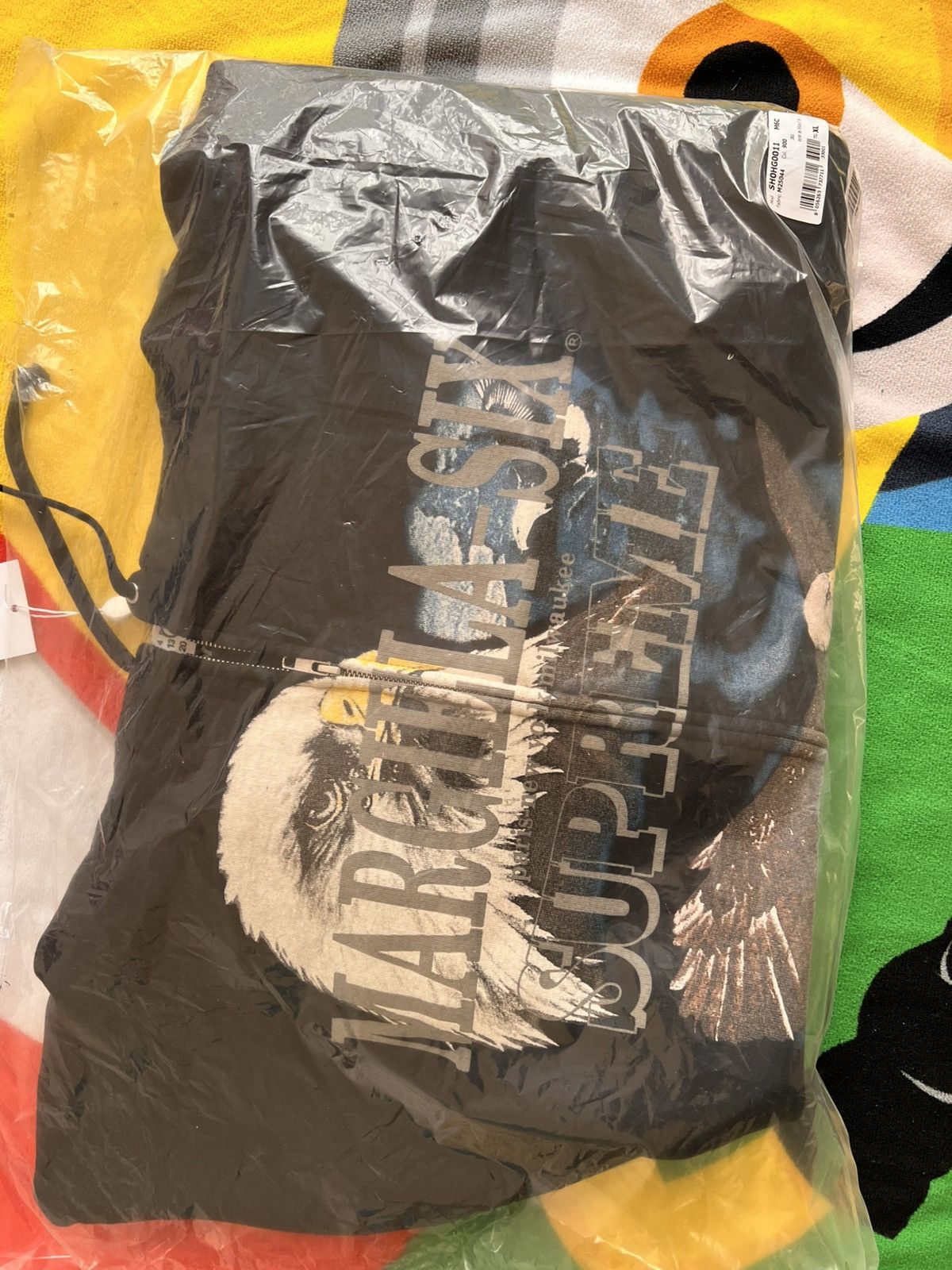 Maison Margiela × Supreme Supreme MM6 Maison Margiela Eagle Zip Up Hooded Sweatshirt Size US XL / EU 56 / 4 - 19 Thumbnail