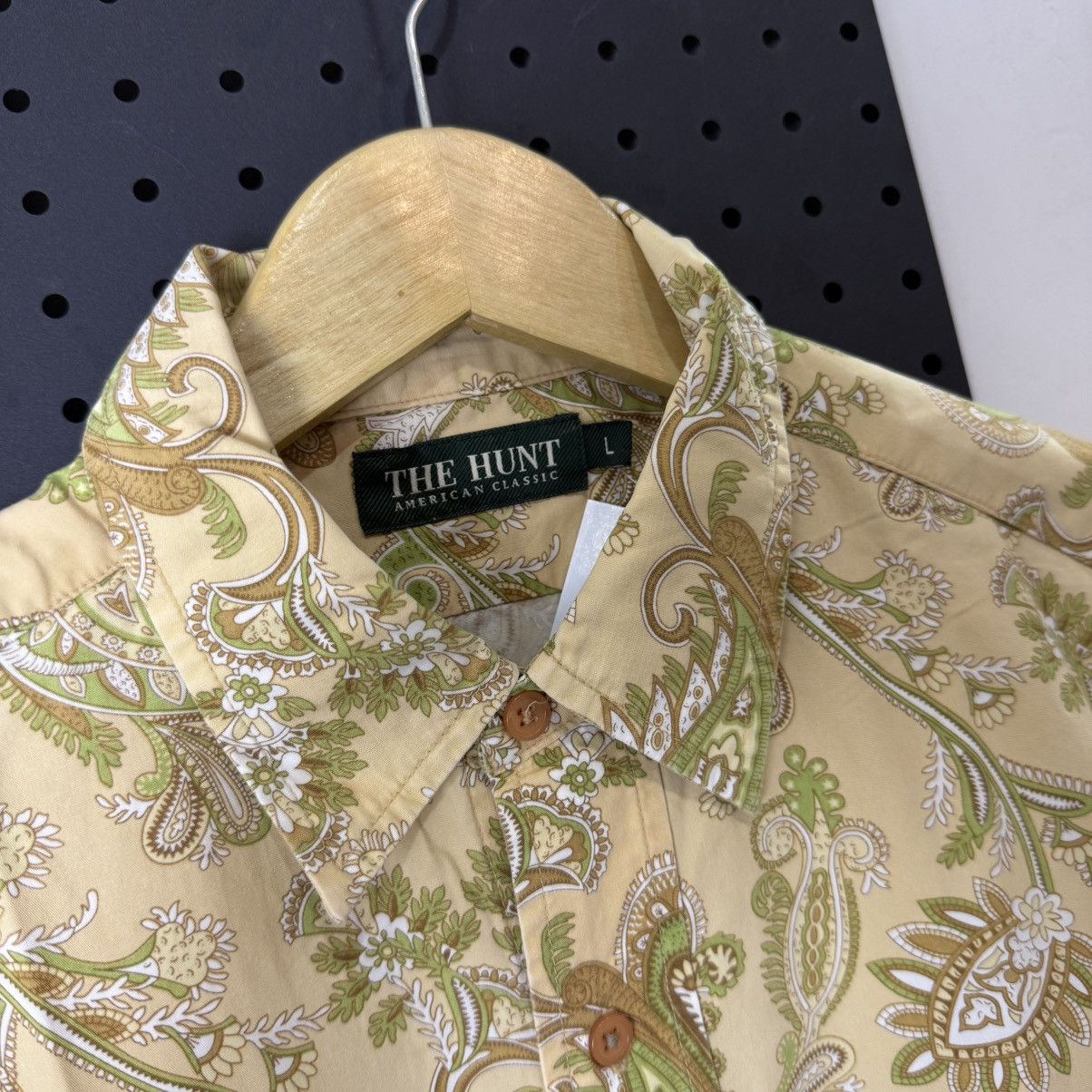 Japanese Brand The Hunt american classic Paisley print button shirt Size US L / EU 52-54 / 3 - 4 Thumbnail
