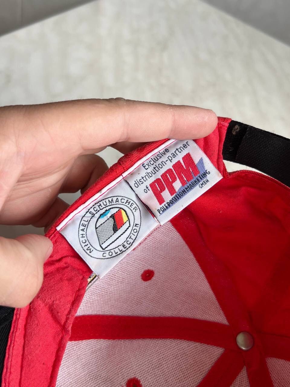 Ferrari 1998 Michael Schumacher Dekra Hat Cap Ferrari Vintage Size ONE SIZE - 9 Thumbnail