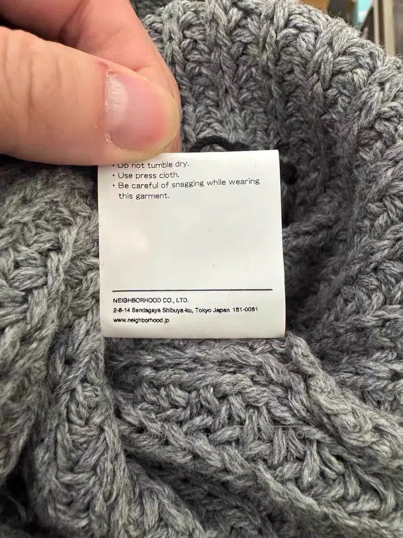 Neighborhood Neighborhood Distressed Old Knitwear Size US XL / EU 56 / 4 - 5 Thumbnail