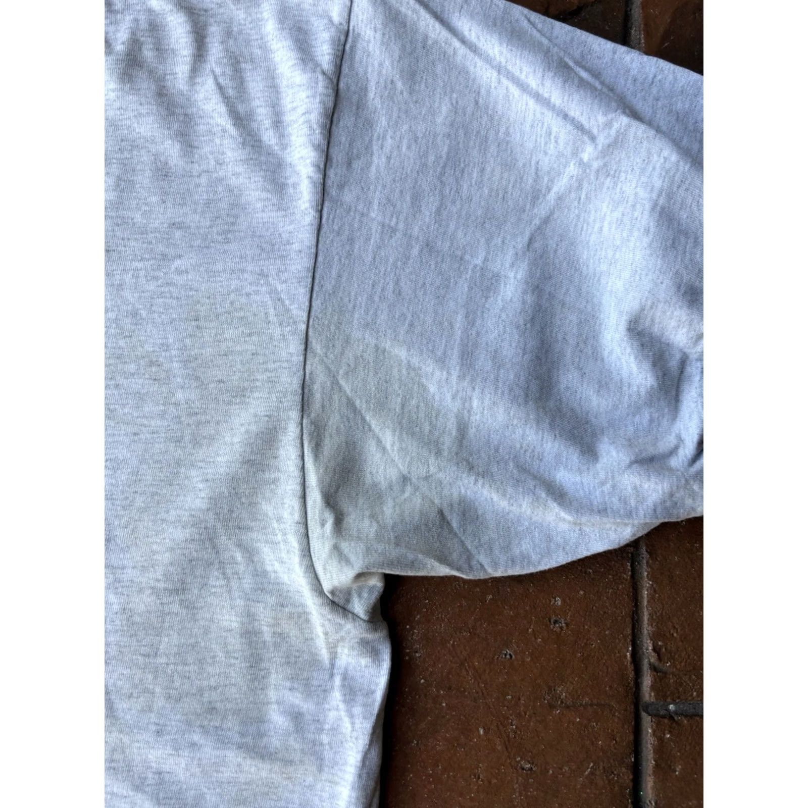 Nike VINTAGE Nike Ringer T-Shirt XL Gray Crew Neck Logo 90s USA Mens Nike Shirt Size US XL / EU 56 / 4 - 5 Thumbnail