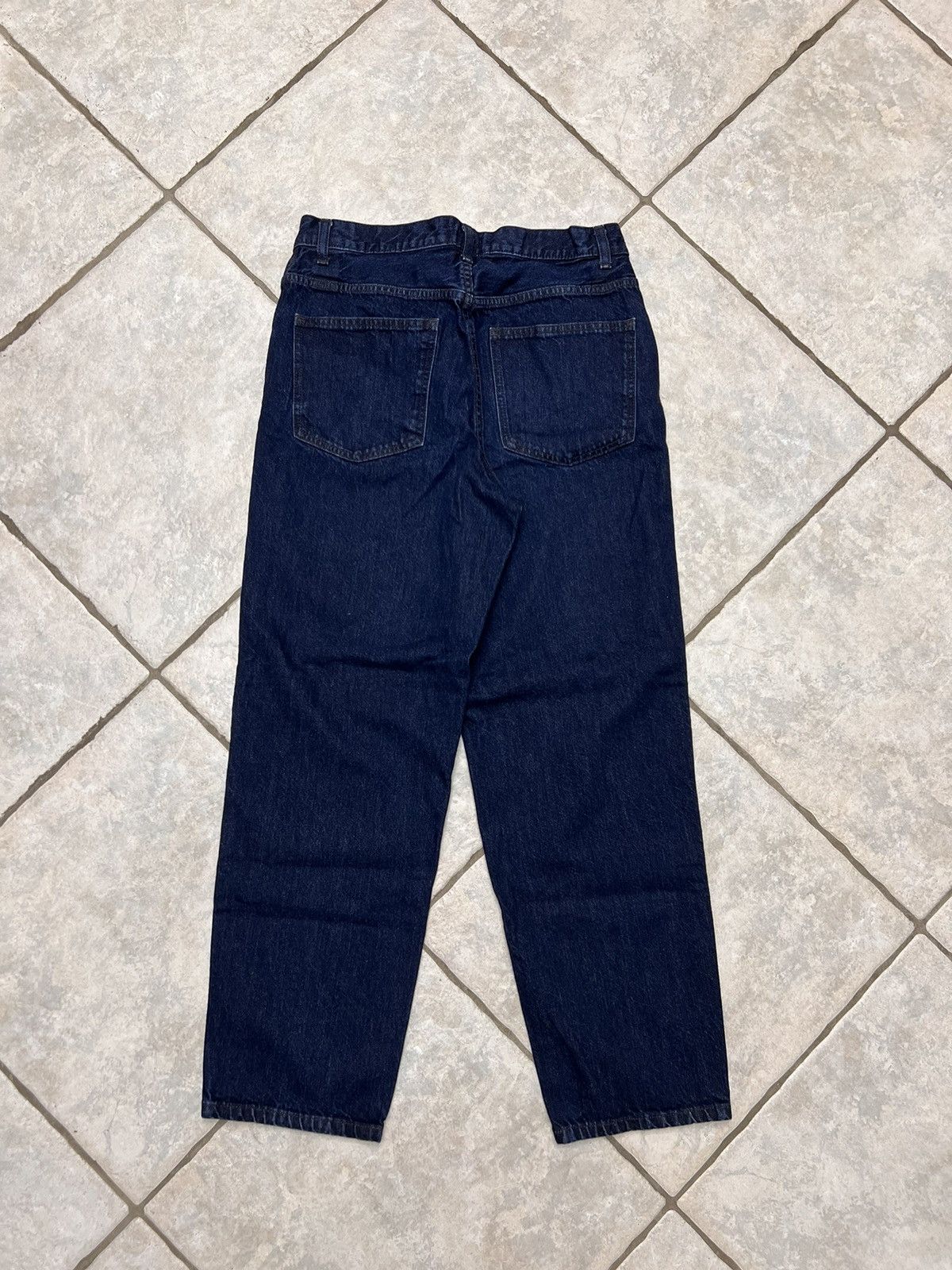Uniqlo Dark Wash Uniqlo Jeans Size US 32 / EU 48 - 2 Thumbnail