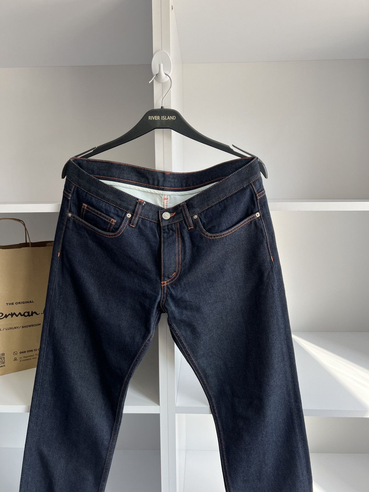 Jil Sander × Vintage Vintage Jil Sander Denim Luxury Jeans Size US 33 - 4 Thumbnail