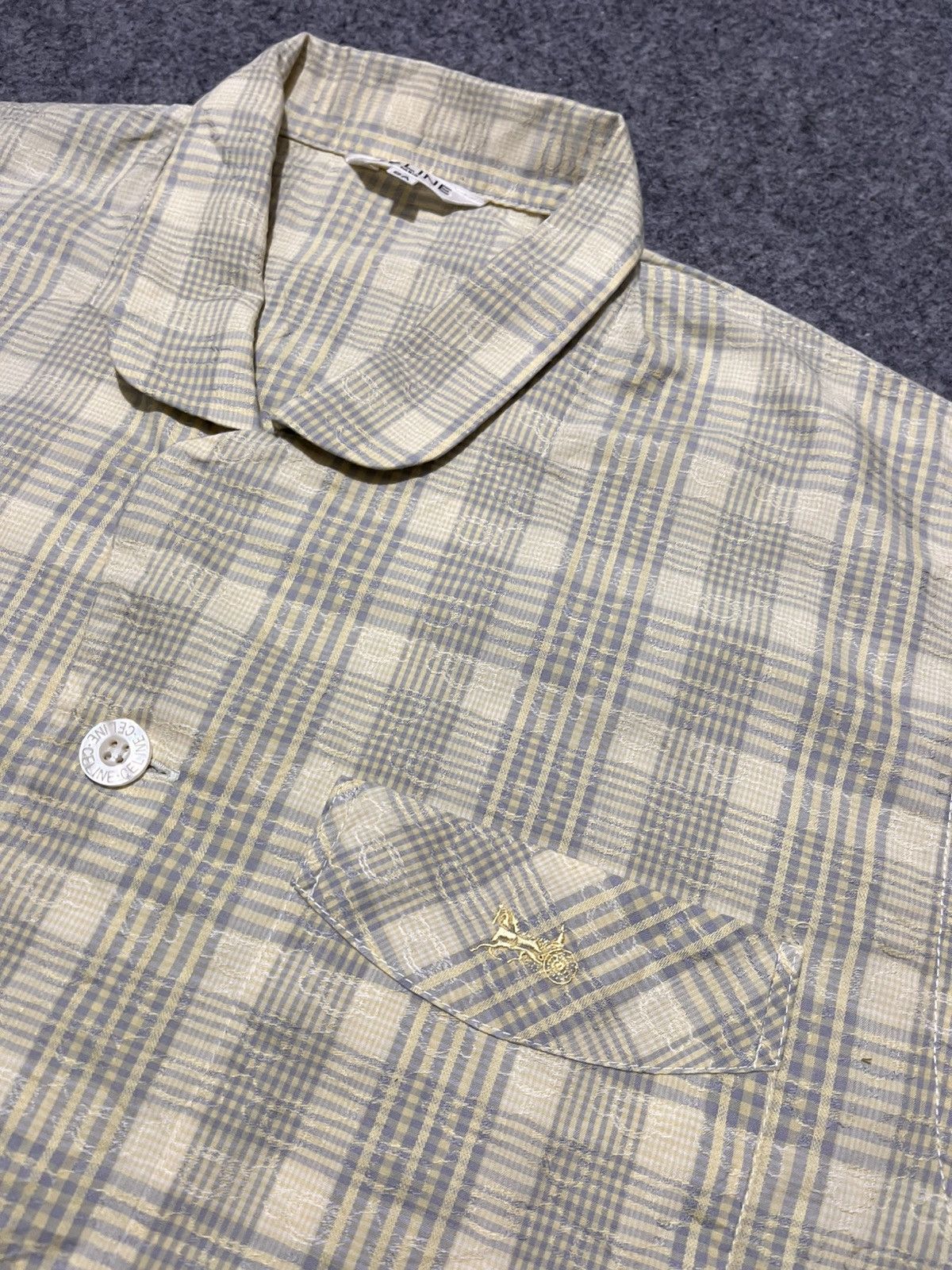 Celine × Vintage Vintage Rare Celine Short Shirt Size US M / EU 48-50 / 2 - 8 Thumbnail