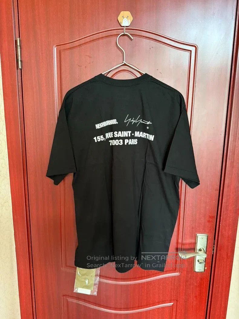 Yohji Yamamoto Yohji Yamamoto Collaboration Short Sleeve Tee Size US L / EU 52-54 / 3 - 4 Thumbnail